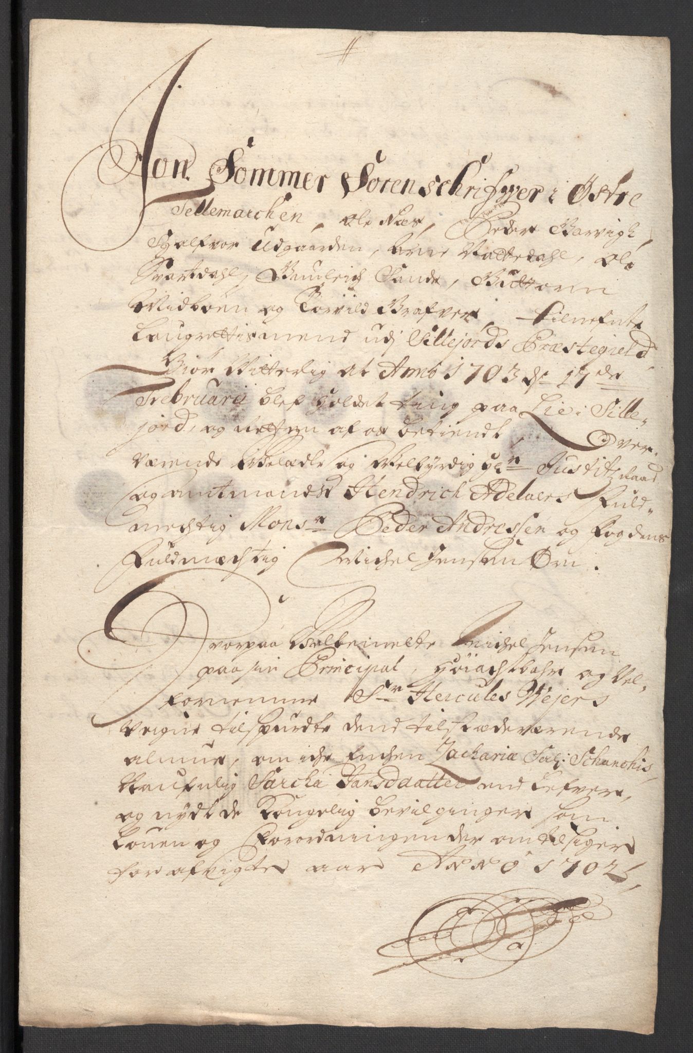 Rentekammeret inntil 1814, Reviderte regnskaper, Fogderegnskap, RA/EA-4092/R36/L2107: Fogderegnskap Øvre og Nedre Telemark og Bamble, 1702, s. 271