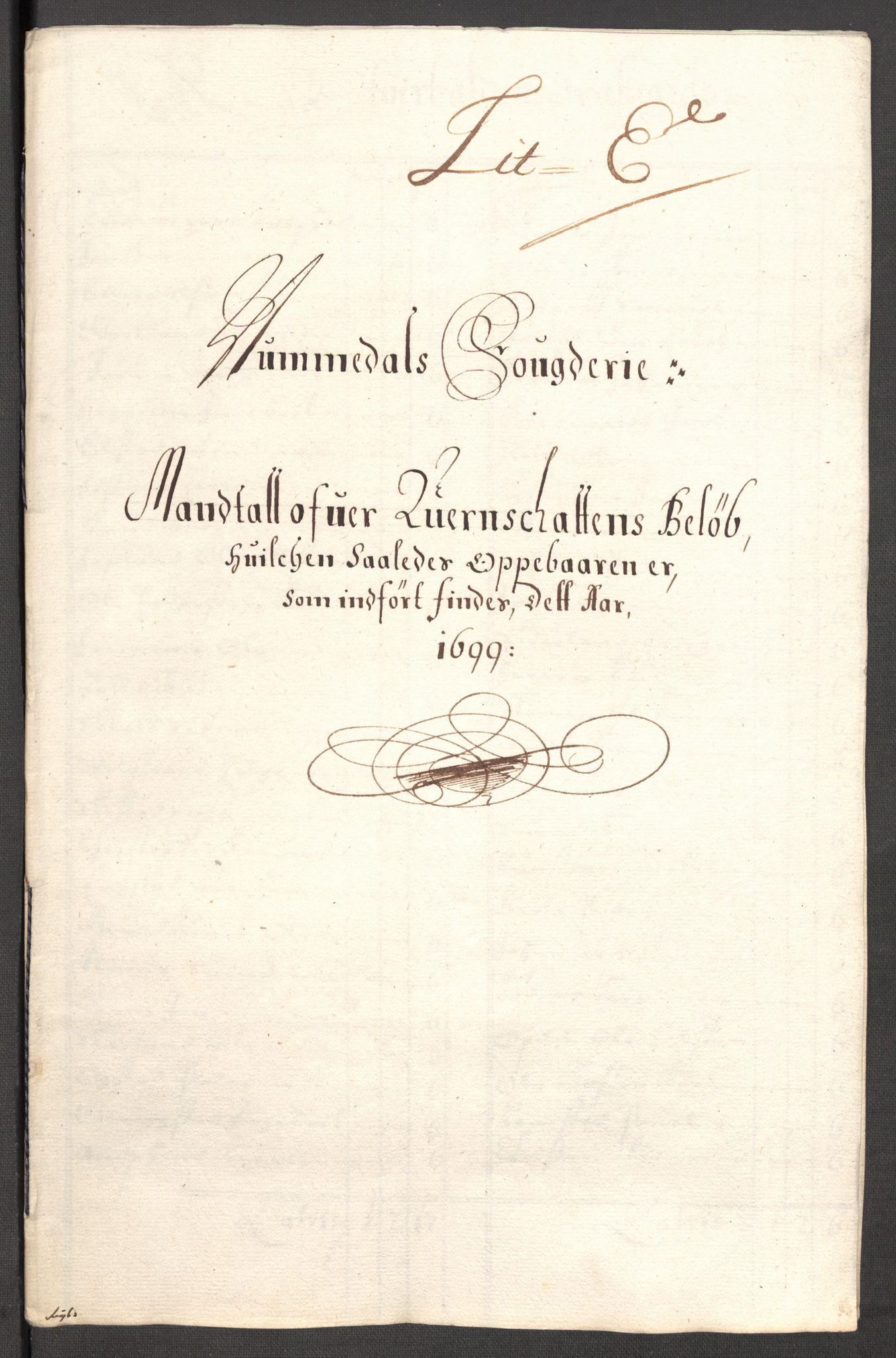 Rentekammeret inntil 1814, Reviderte regnskaper, Fogderegnskap, AV/RA-EA-4092/R64/L4426: Fogderegnskap Namdal, 1699-1700, s. 100