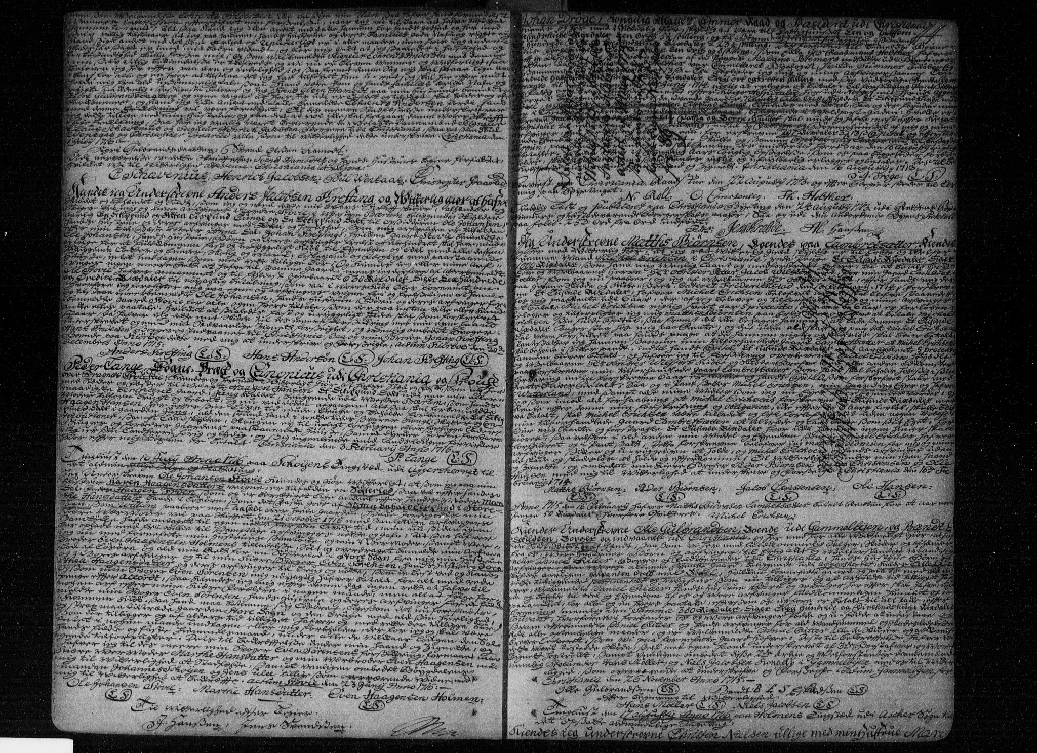 Aker sorenskriveri, AV/SAO-A-10895/G/Gb/Gba/L0001: Pantebok nr. I 1, 1710-1740, s. 44