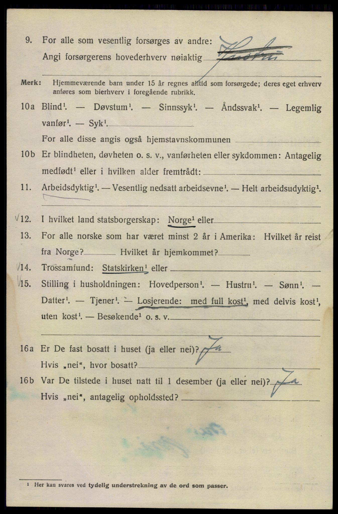 SAO, Folketelling 1920 for 0301 Kristiania kjøpstad, 1920, s. 582080