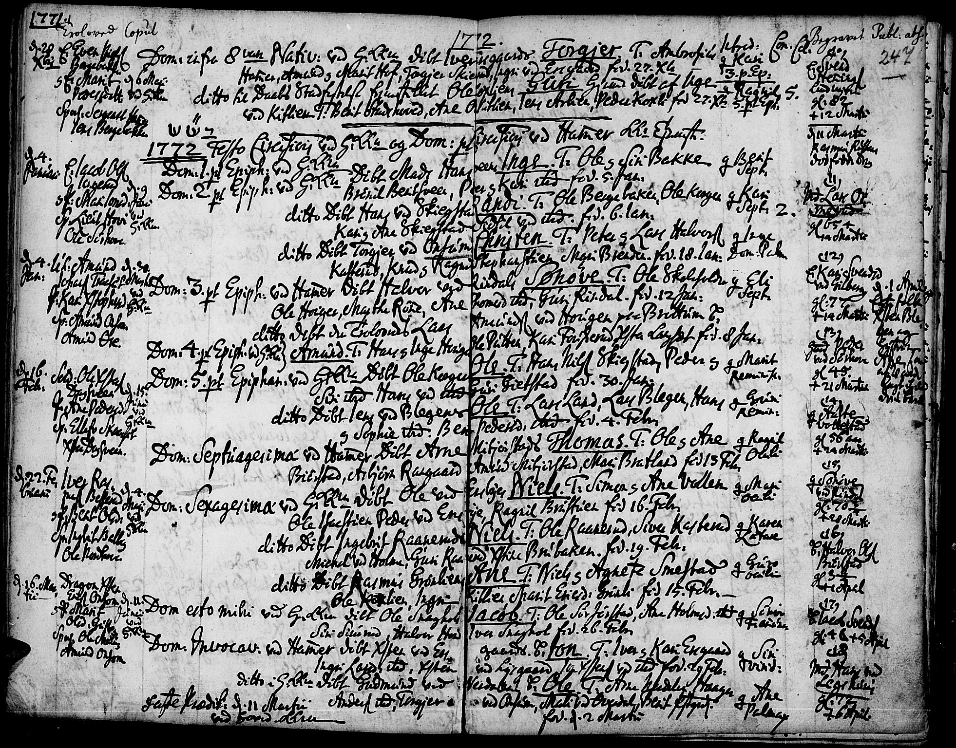 Fåberg prestekontor, AV/SAH-PREST-086/H/Ha/Haa/L0001: Ministerialbok nr. 1, 1727-1775, s. 247