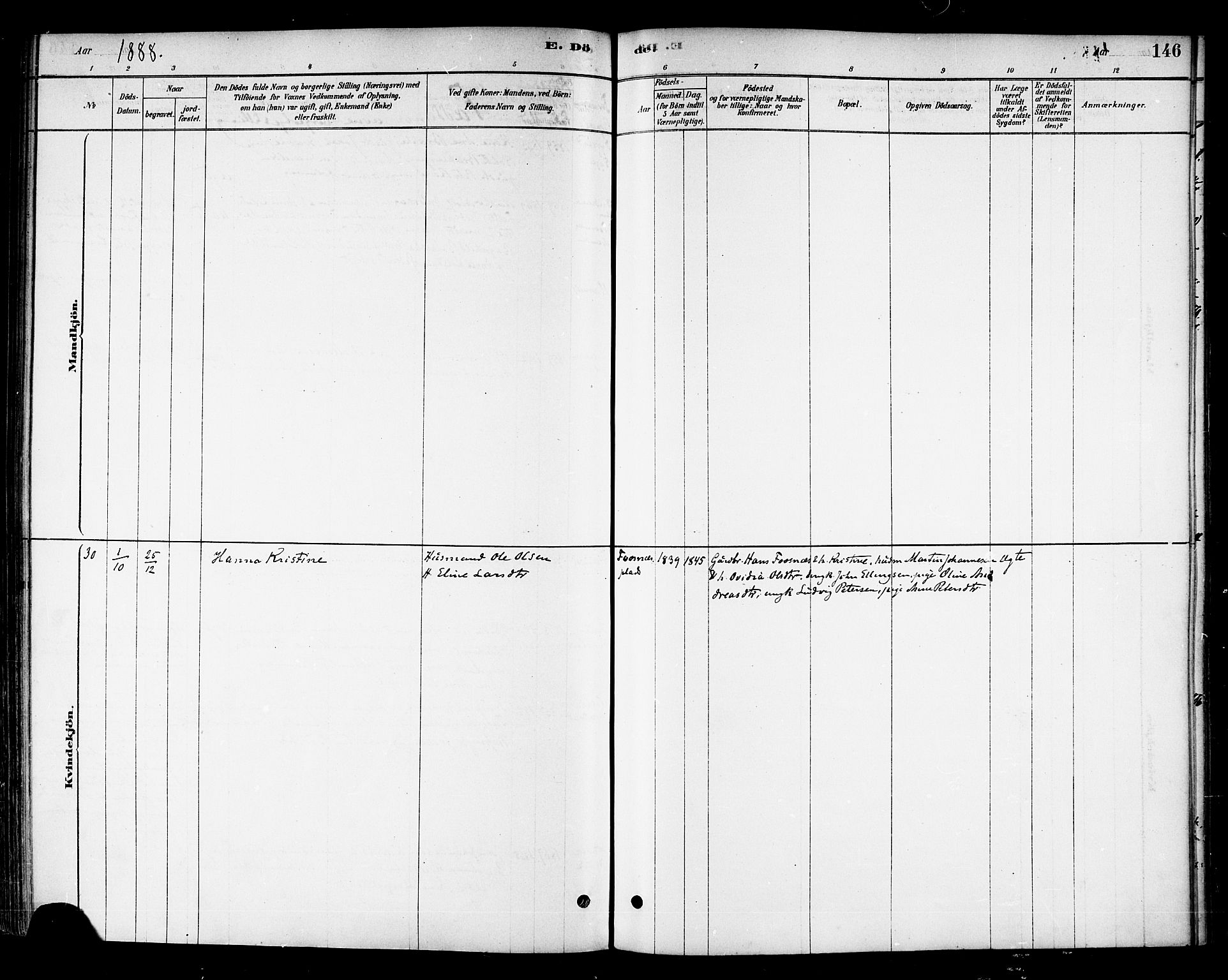 Ministerialprotokoller, klokkerbøker og fødselsregistre - Nord-Trøndelag, SAT/A-1458/741/L0395: Ministerialbok nr. 741A09, 1878-1888, s. 146