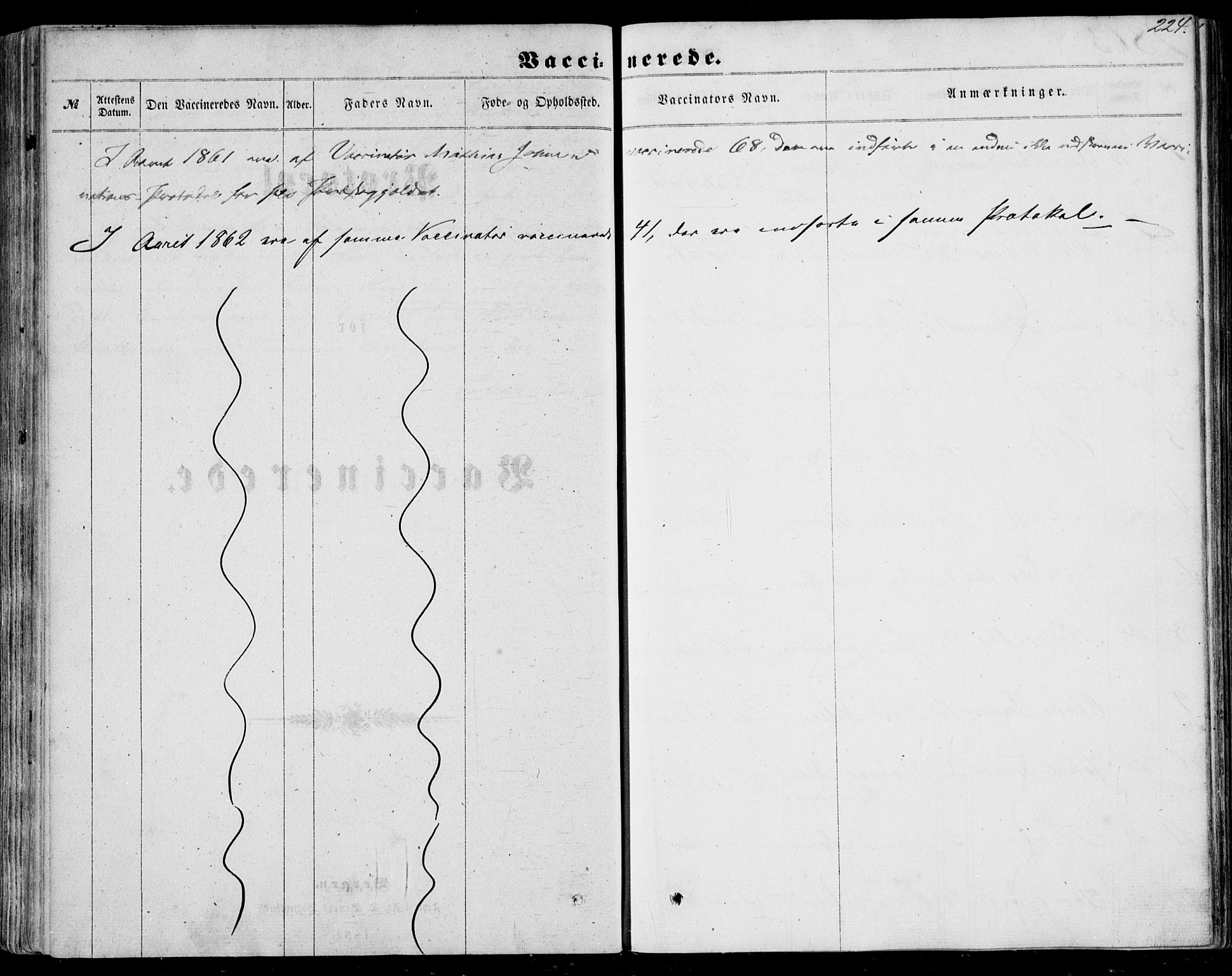 Nedstrand sokneprestkontor, SAST/A-101841/01/IV: Ministerialbok nr. A 9, 1861-1876, s. 224