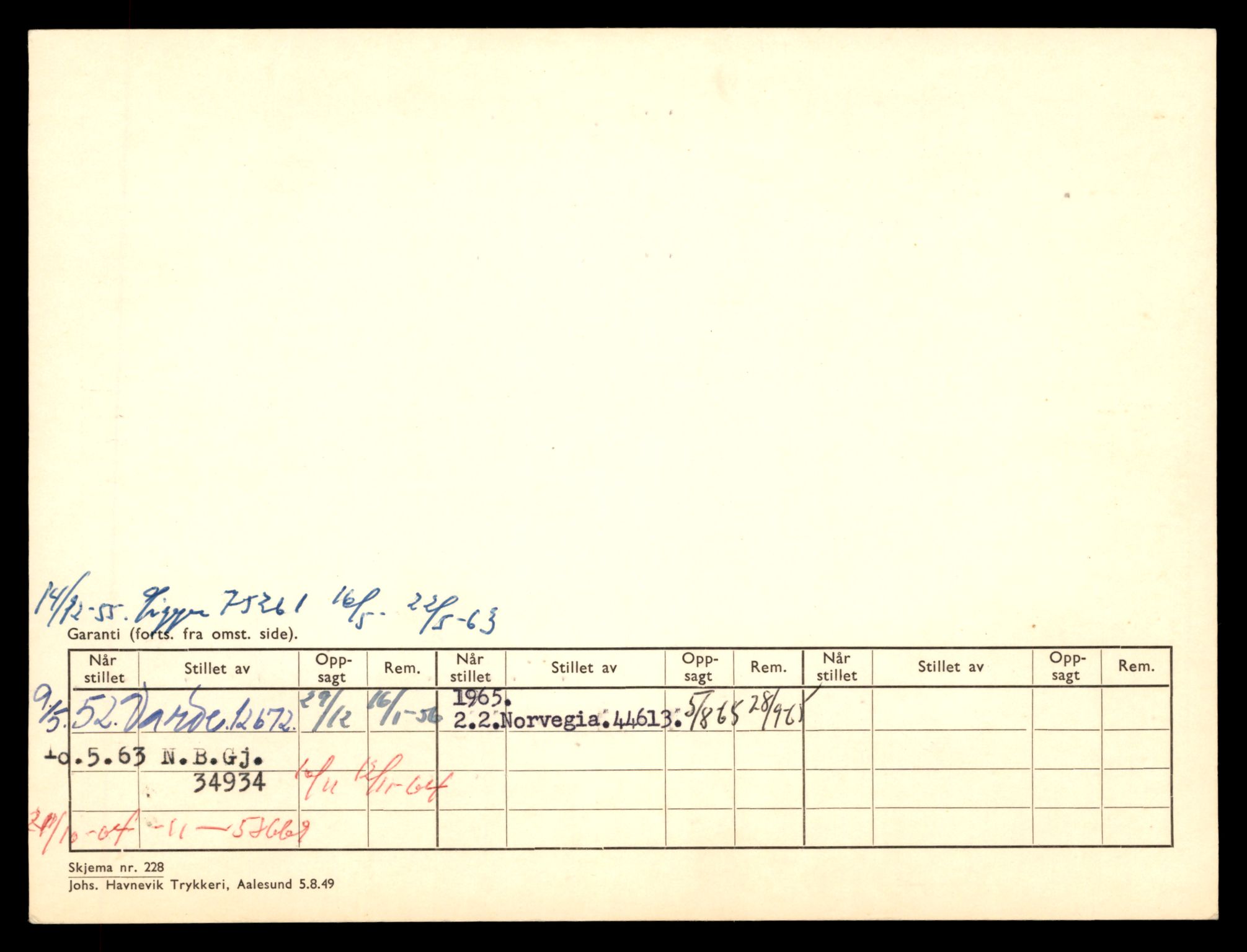 Møre og Romsdal vegkontor - Ålesund trafikkstasjon, SAT/A-4099/F/Fe/L0012: Registreringskort for kjøretøy T 1290 - T 1450, 1927-1998, s. 1697