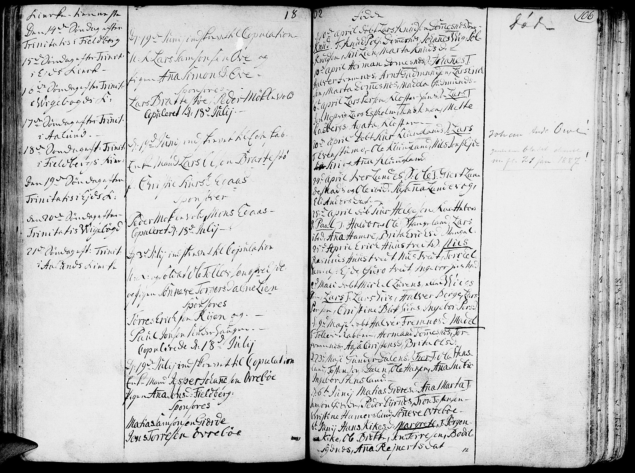 Fjelberg sokneprestembete, SAB/A-75201/H/Haa: Ministerialbok nr. A 3, 1788-1815, s. 106