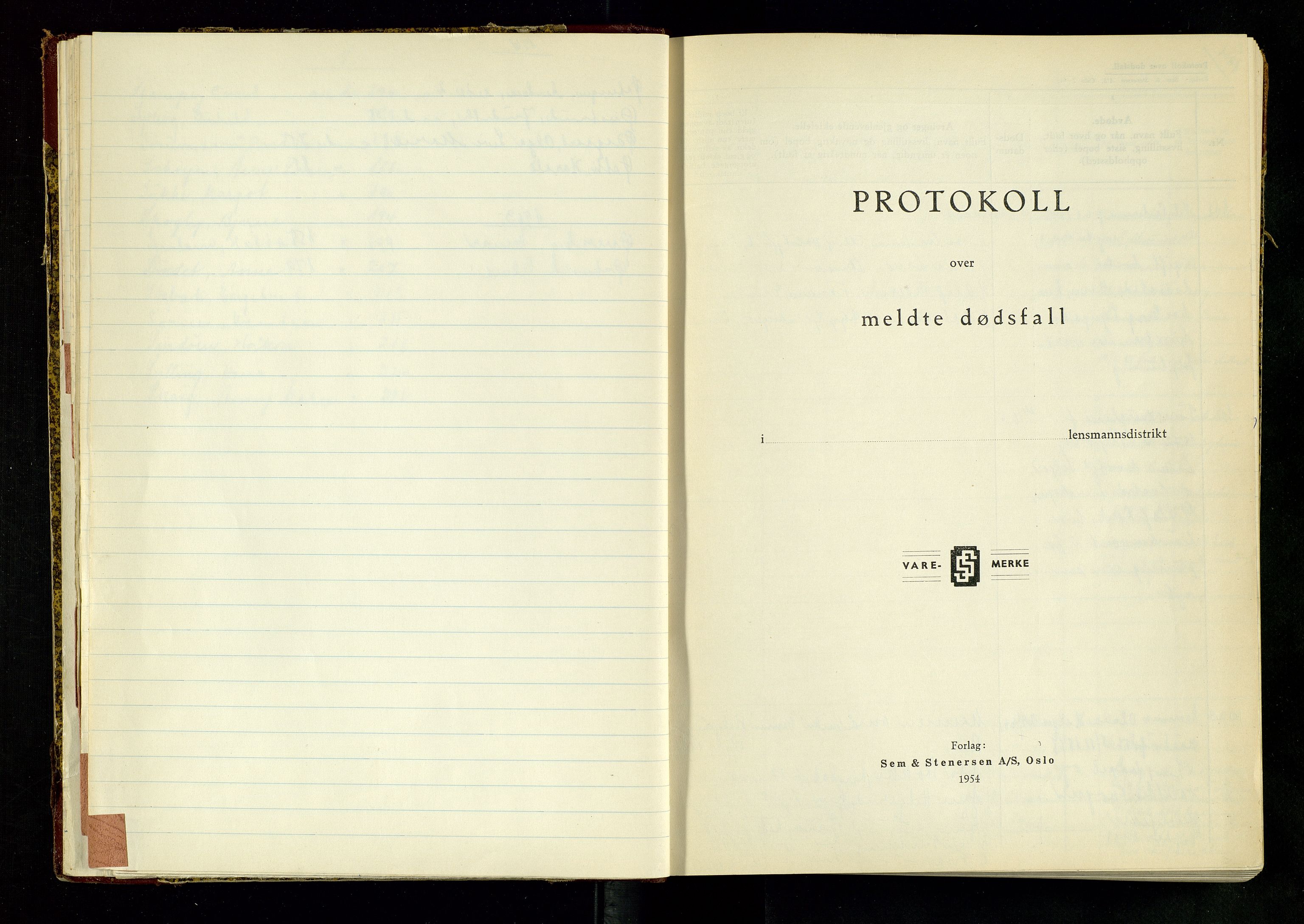 Lier lensmannskontor, SAKO/A-507/H/Ha/L0013: Dødsfallsprotokoll, 1961-1964