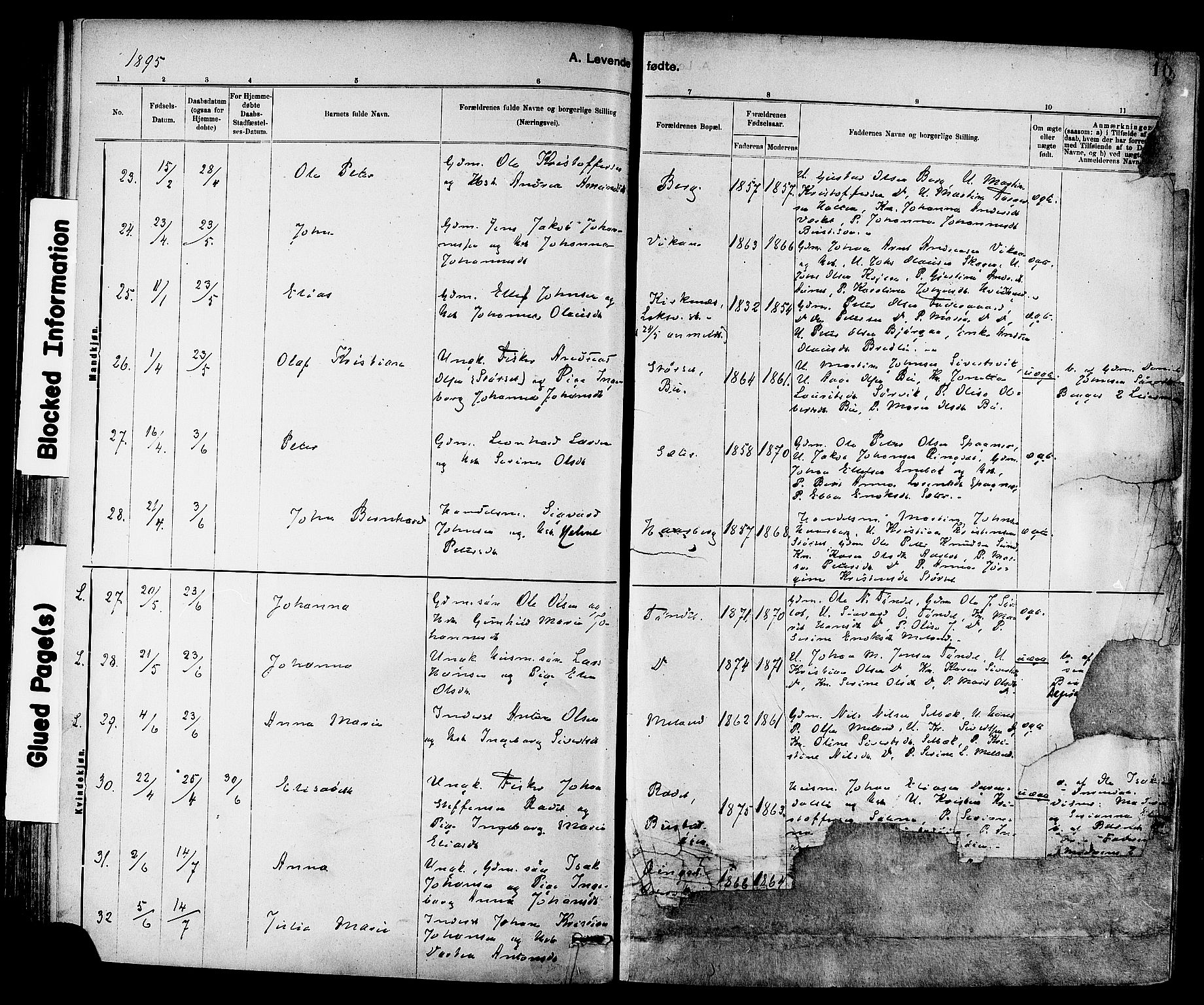 Ministerialprotokoller, klokkerbøker og fødselsregistre - Sør-Trøndelag, AV/SAT-A-1456/647/L0634: Ministerialbok nr. 647A01, 1885-1896, s. 108