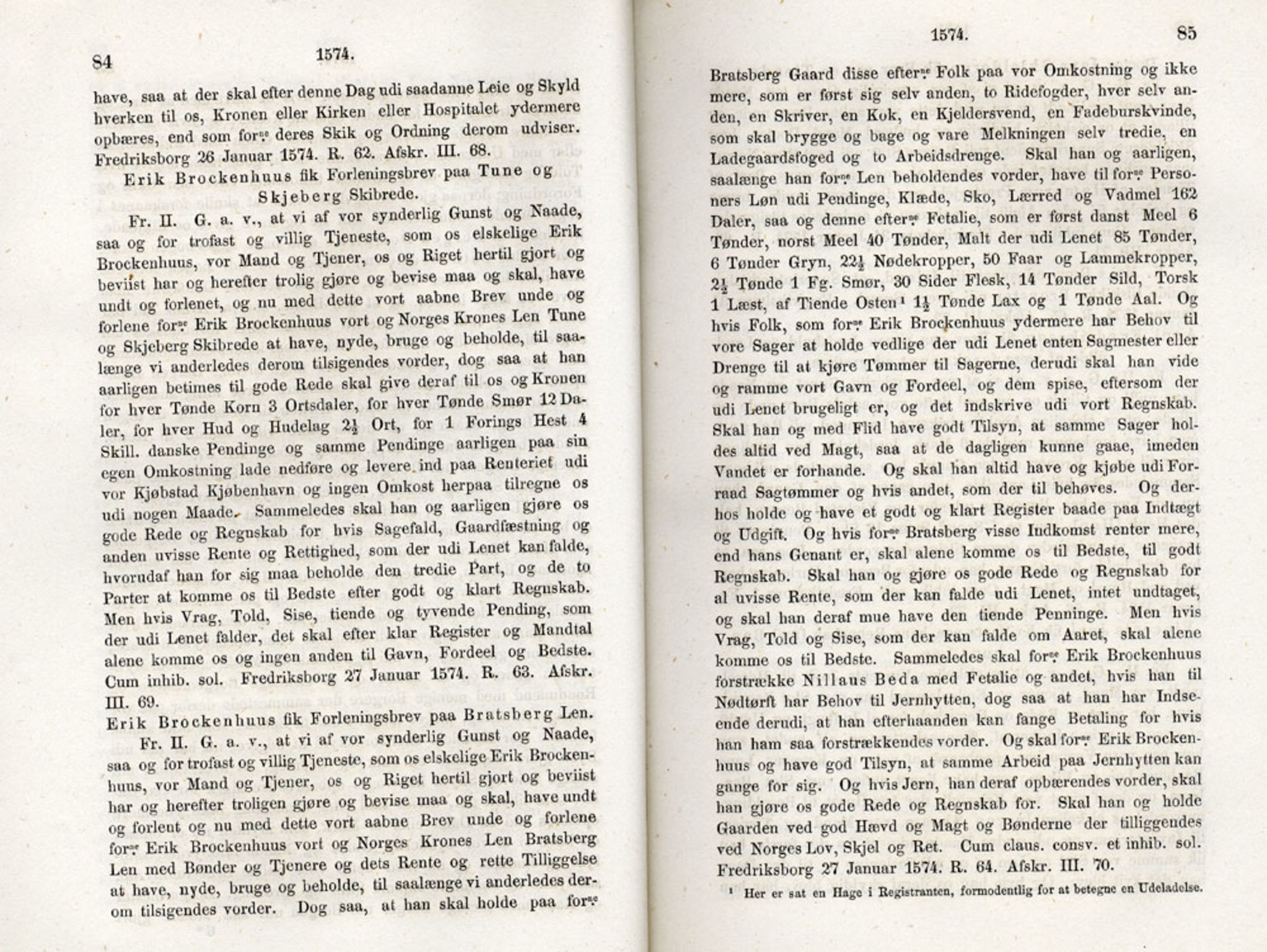 Publikasjoner utgitt av Det Norske Historiske Kildeskriftfond, PUBL/-/-/-: Norske Rigs-Registranter, bind 2, 1572-1588, s. 84-85