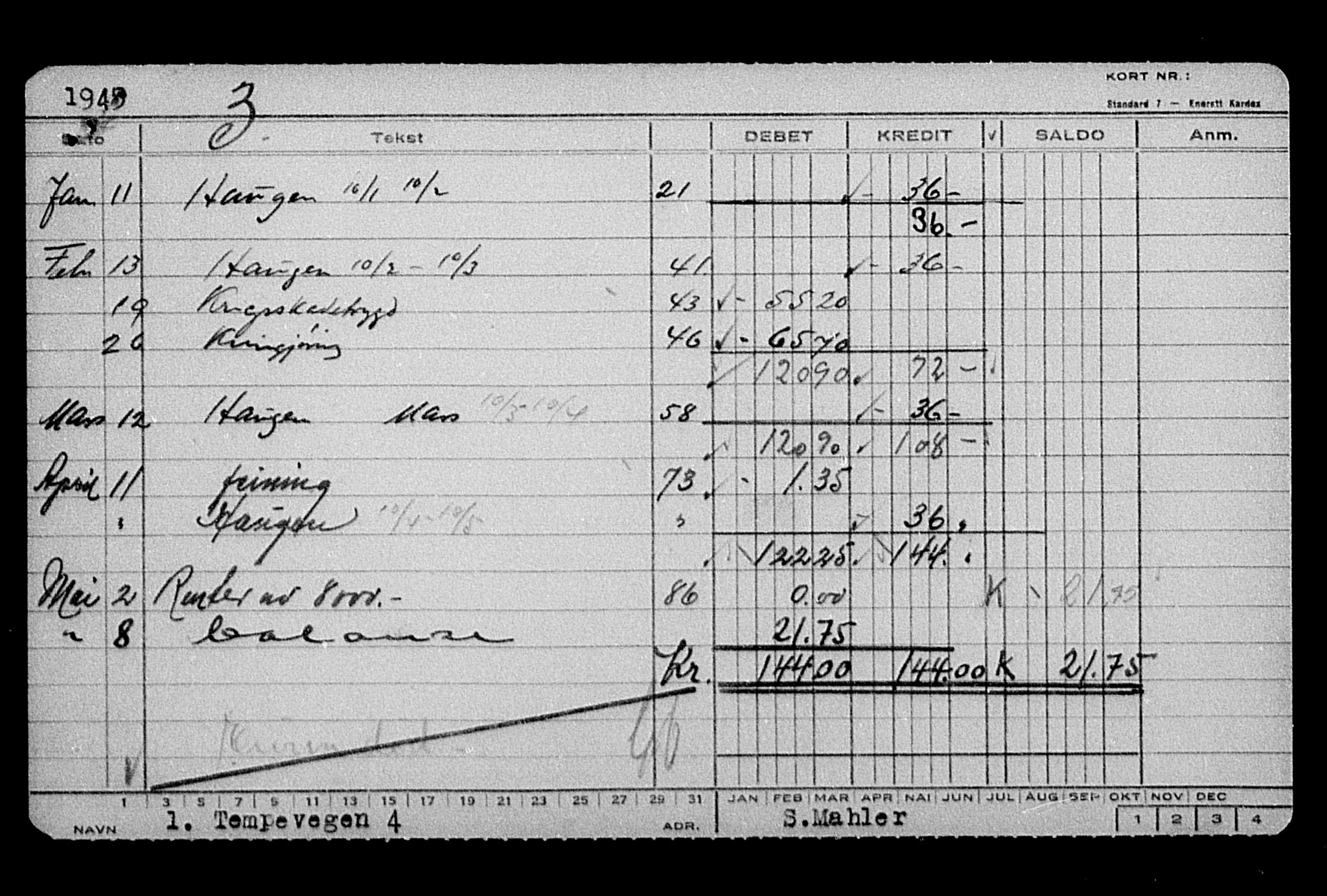 Justisdepartementet, Tilbakeføringskontoret for inndratte formuer, AV/RA-S-1564/H/Hc/Hca/L0903: --, 1945-1947, s. 467