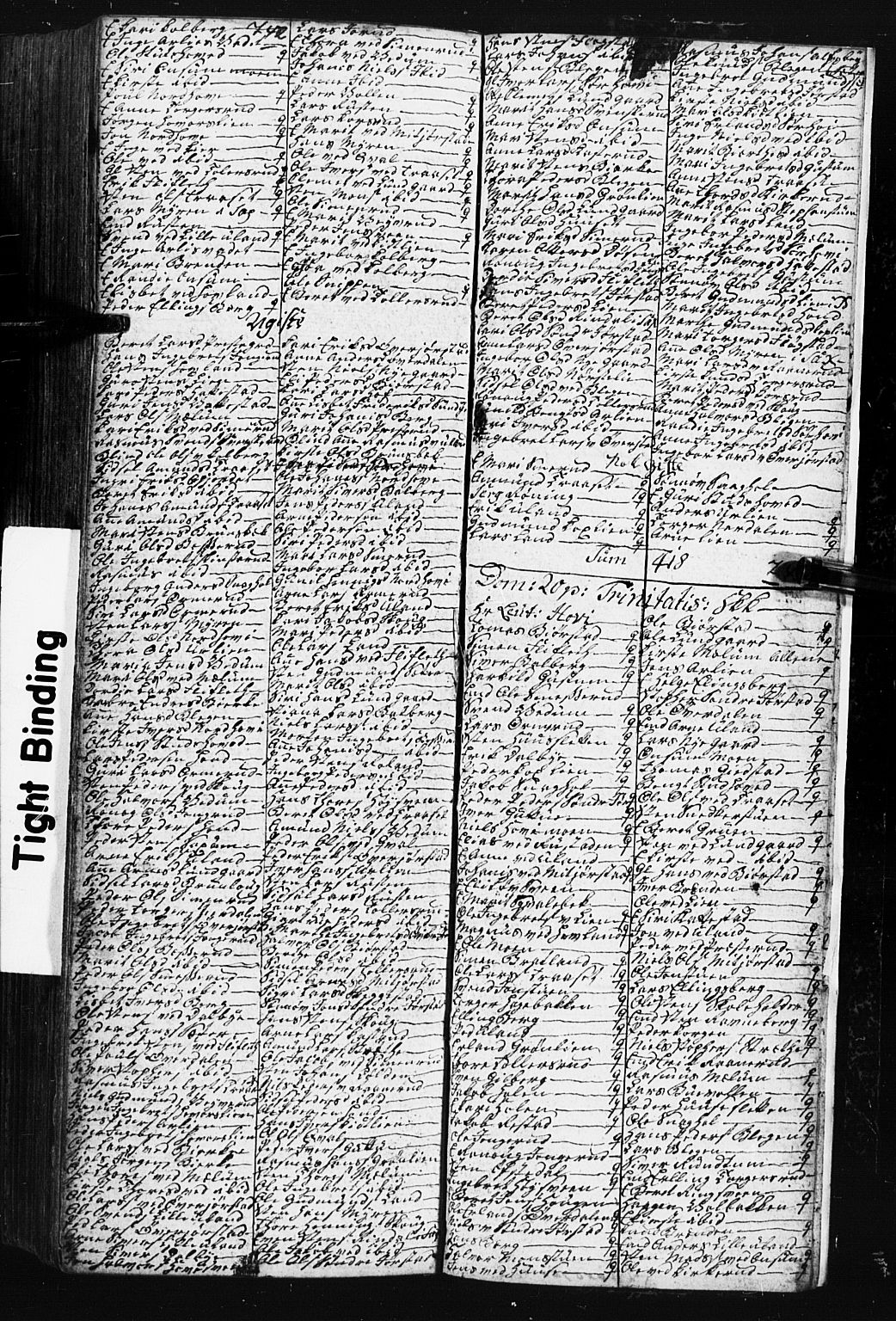Fåberg prestekontor, AV/SAH-PREST-086/H/Ha/Hab/L0003: Klokkerbok nr. 3, 1768-1796, s. 742-743