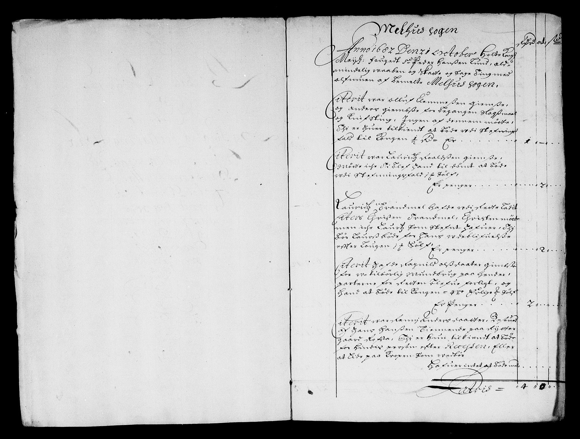 Rentekammeret inntil 1814, Reviderte regnskaper, Stiftamtstueregnskaper, Trondheim stiftamt og Nordland amt, AV/RA-EA-6044/R/Rg/L0066: Trondheim stiftamt og Nordland amt, 1682