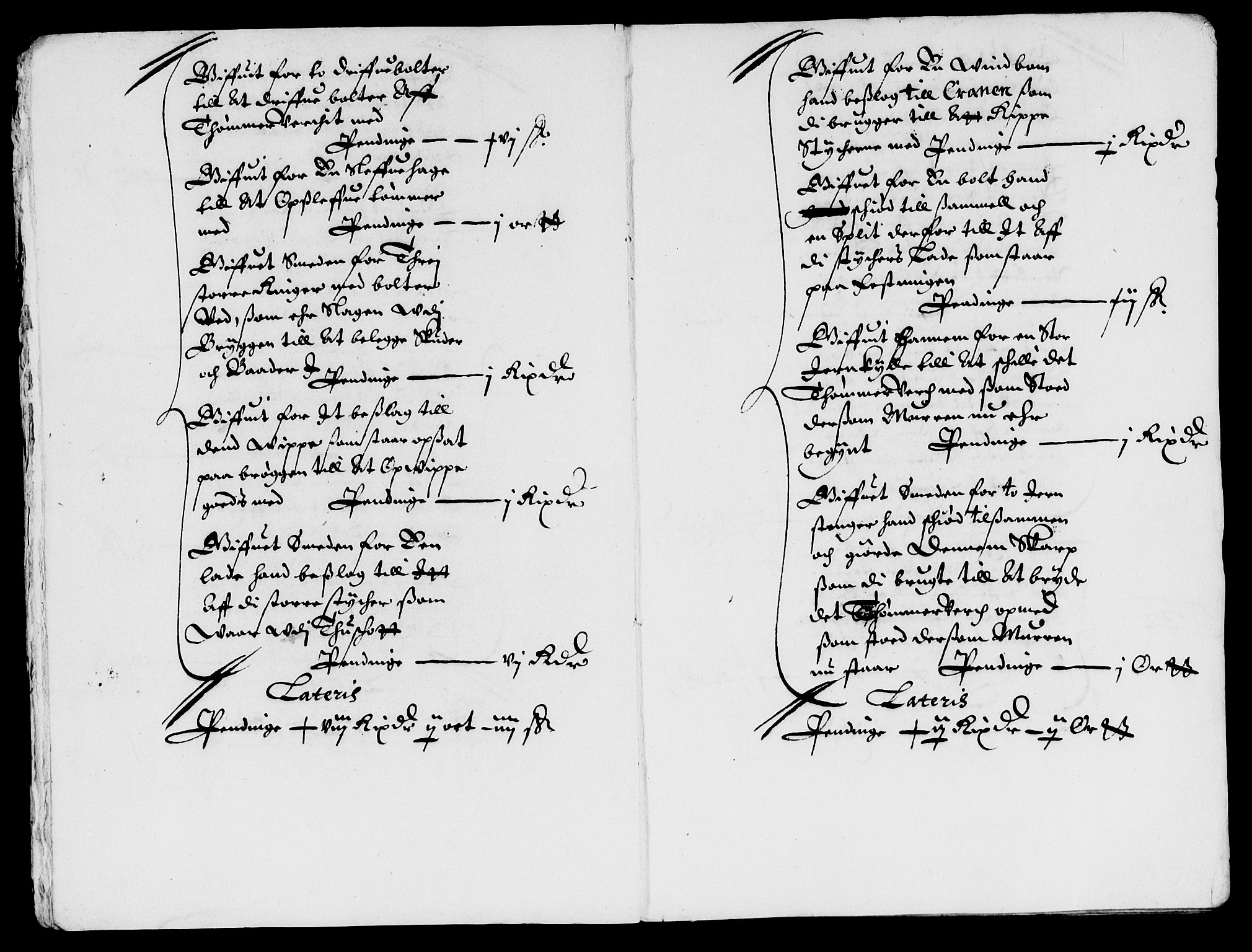Rentekammeret inntil 1814, Reviderte regnskaper, Lensregnskaper, AV/RA-EA-5023/R/Rb/Rbq/L0026: Nedenes len. Mandals len. Råbyggelag., 1636-1638