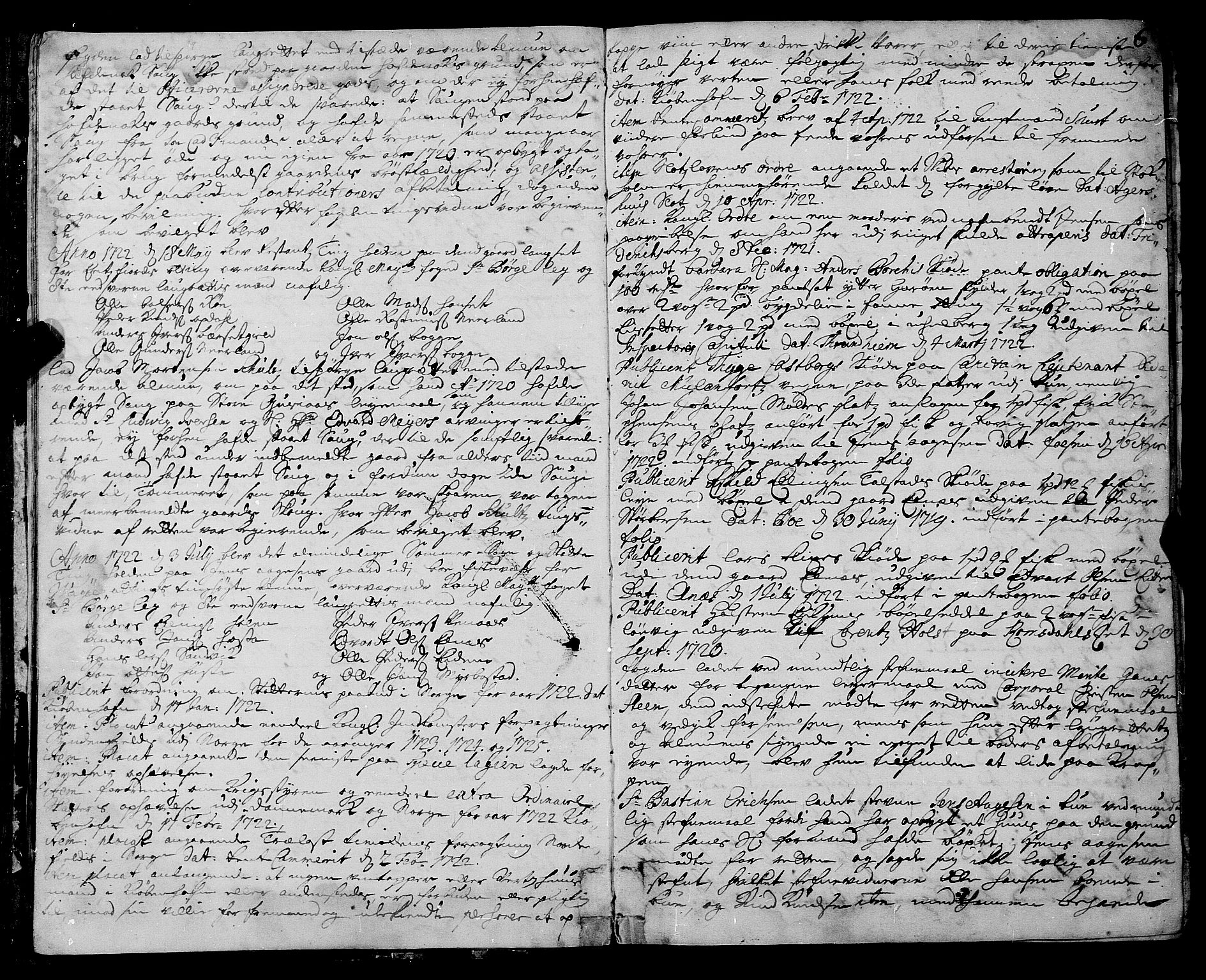 Romsdal sorenskriveri, SAT/A-4149/1/1/1A/L0009: Tingbok, 1722-1728, s. 5b-6a