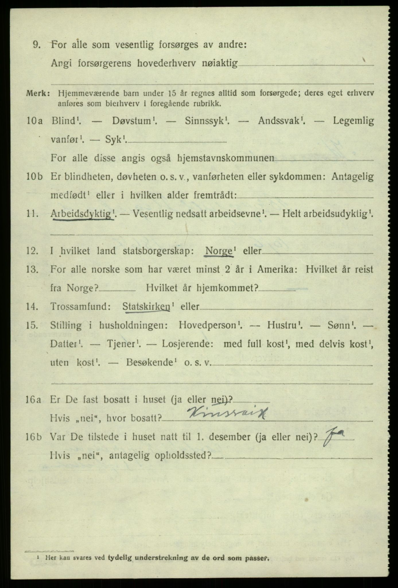 SAB, Folketelling 1920 for 1228 Odda herred, 1920, s. 12044