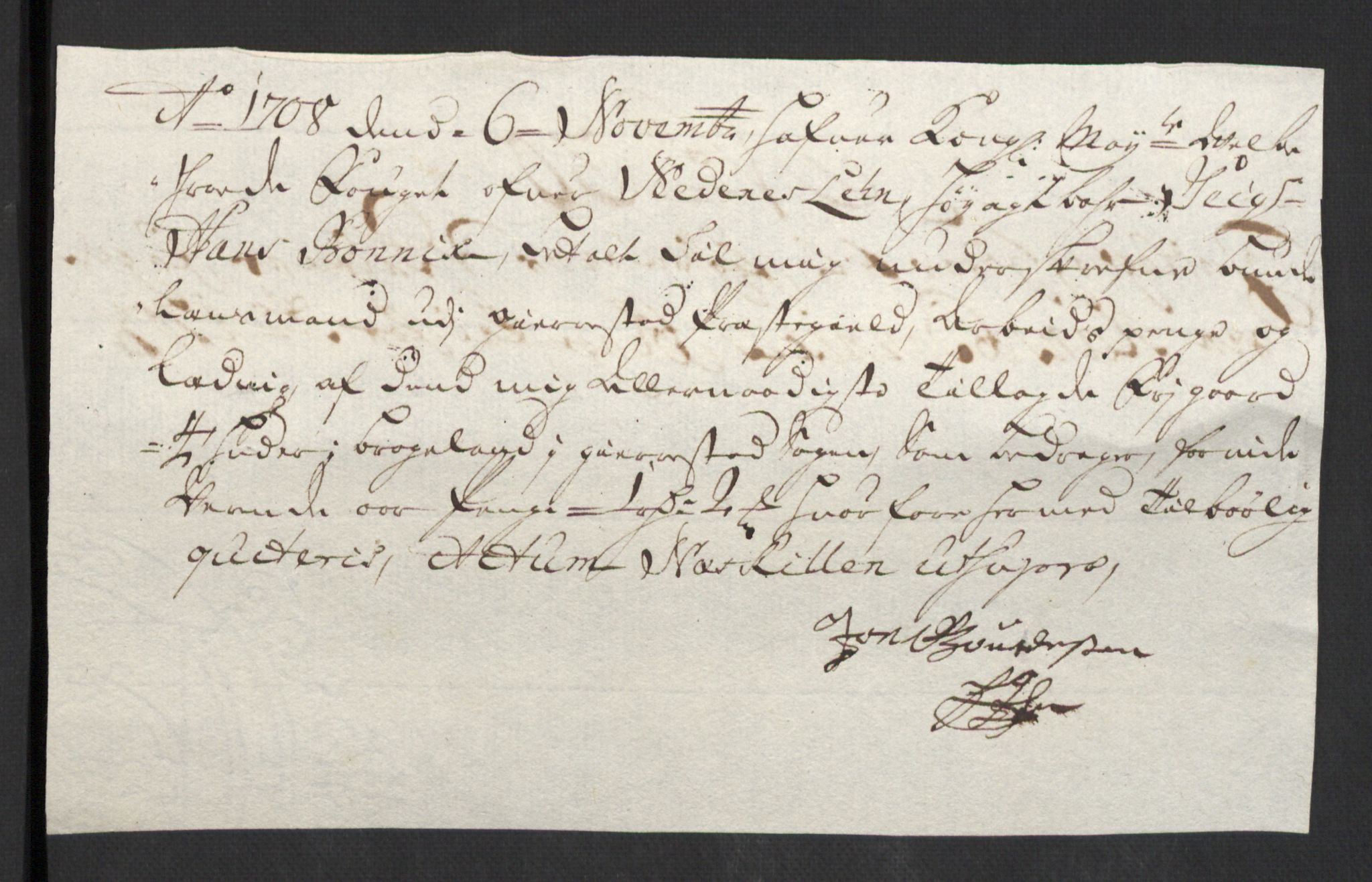 Rentekammeret inntil 1814, Reviderte regnskaper, Fogderegnskap, AV/RA-EA-4092/R39/L2318: Fogderegnskap Nedenes, 1706-1709, s. 330