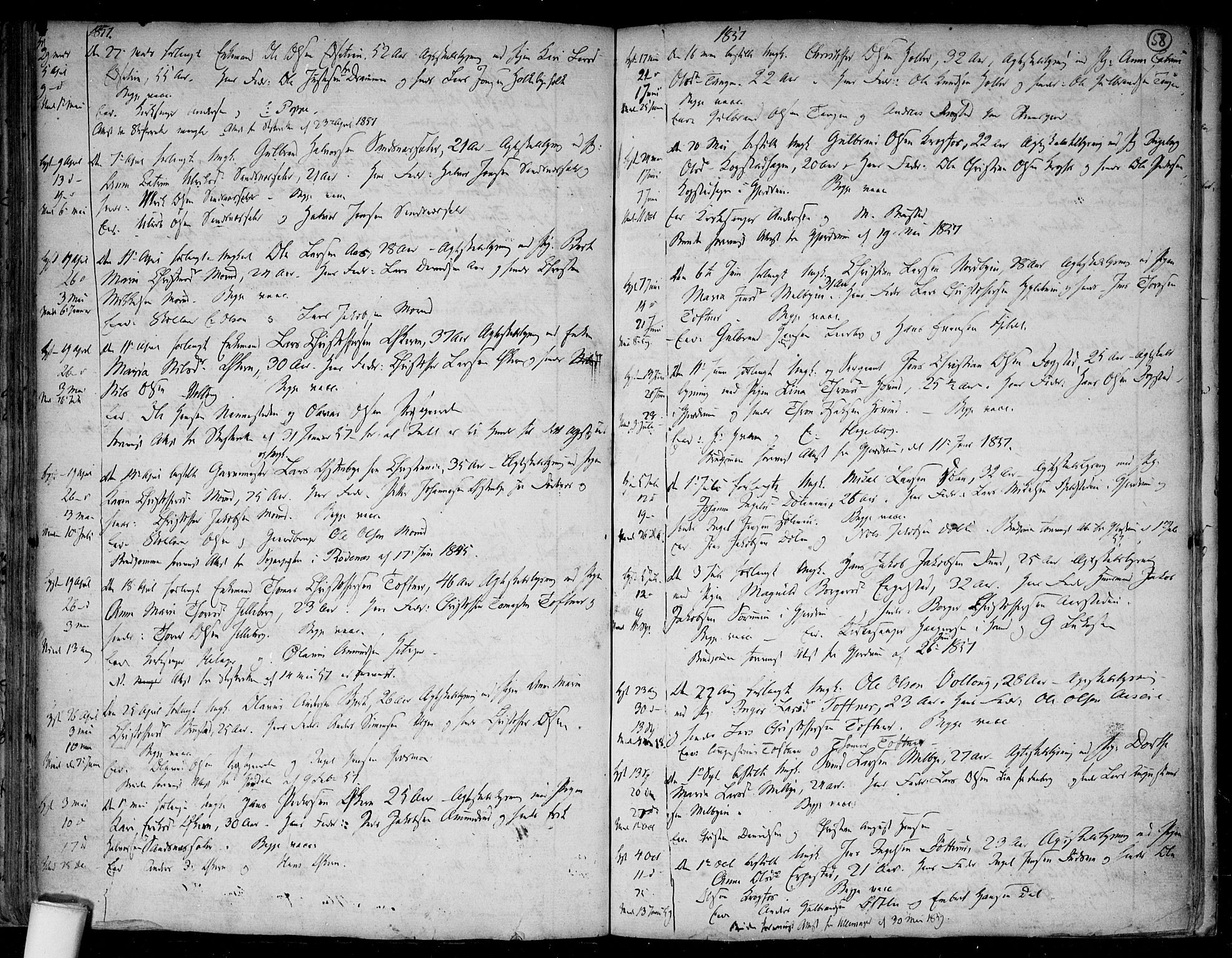 Nannestad prestekontor Kirkebøker, AV/SAO-A-10414a/F/Fa/L0003: Ministerialbok nr. I 3, 1716-1729, s. 58