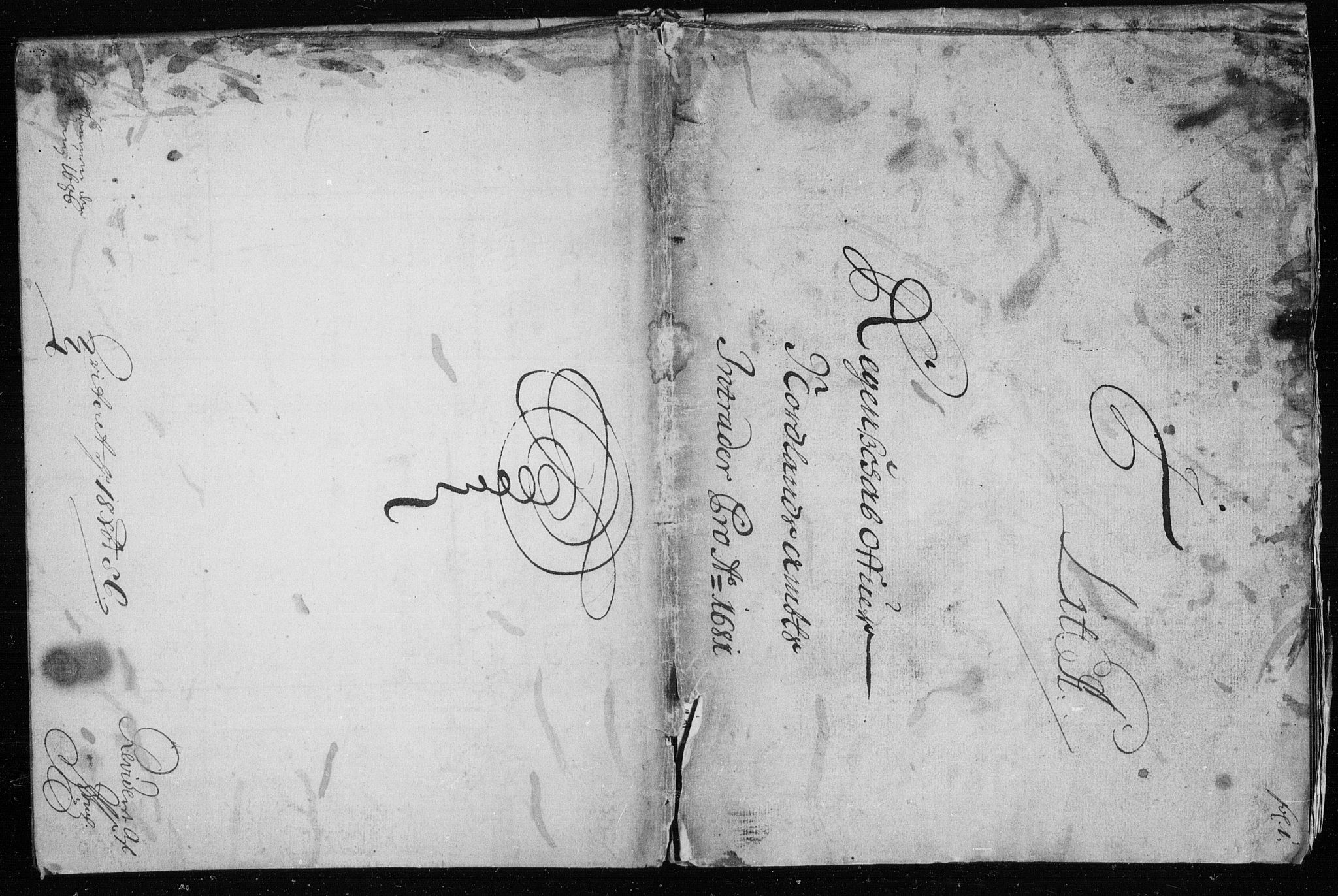Rentekammeret inntil 1814, Reviderte regnskaper, Stiftamtstueregnskaper, Trondheim stiftamt og Nordland amt, AV/RA-EA-6044/R/Rh/L0008: Nordland amt, 1681