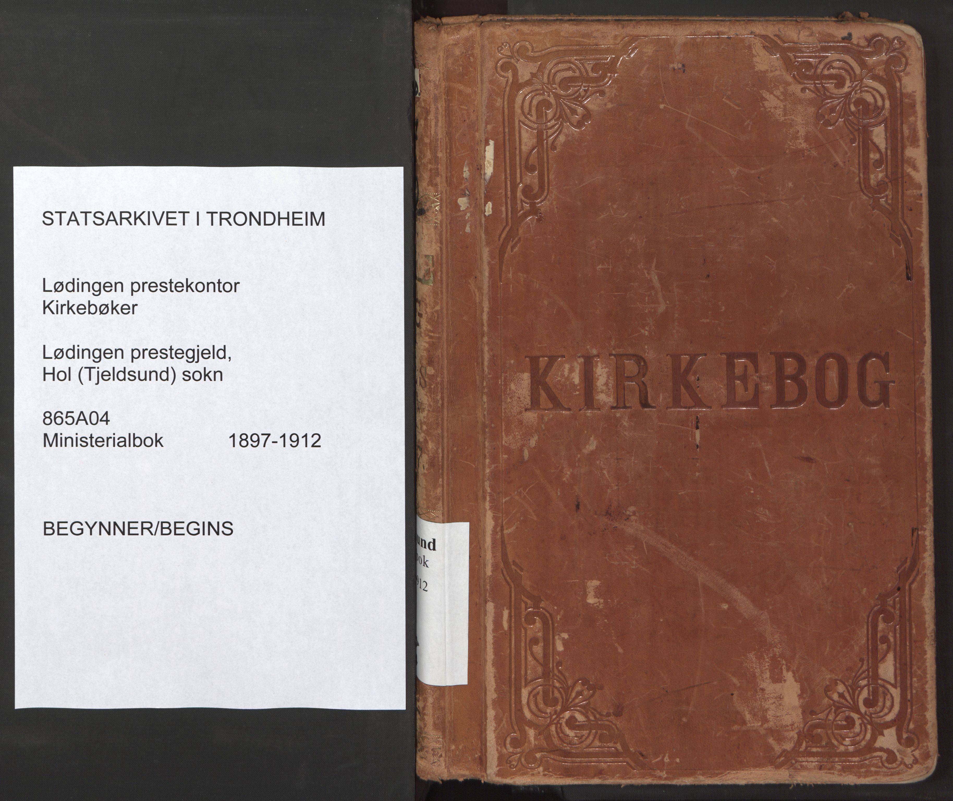 Ministerialprotokoller, klokkerbøker og fødselsregistre - Nordland, AV/SAT-A-1459/865/L0926: Ministerialbok nr. 865A04, 1897-1912