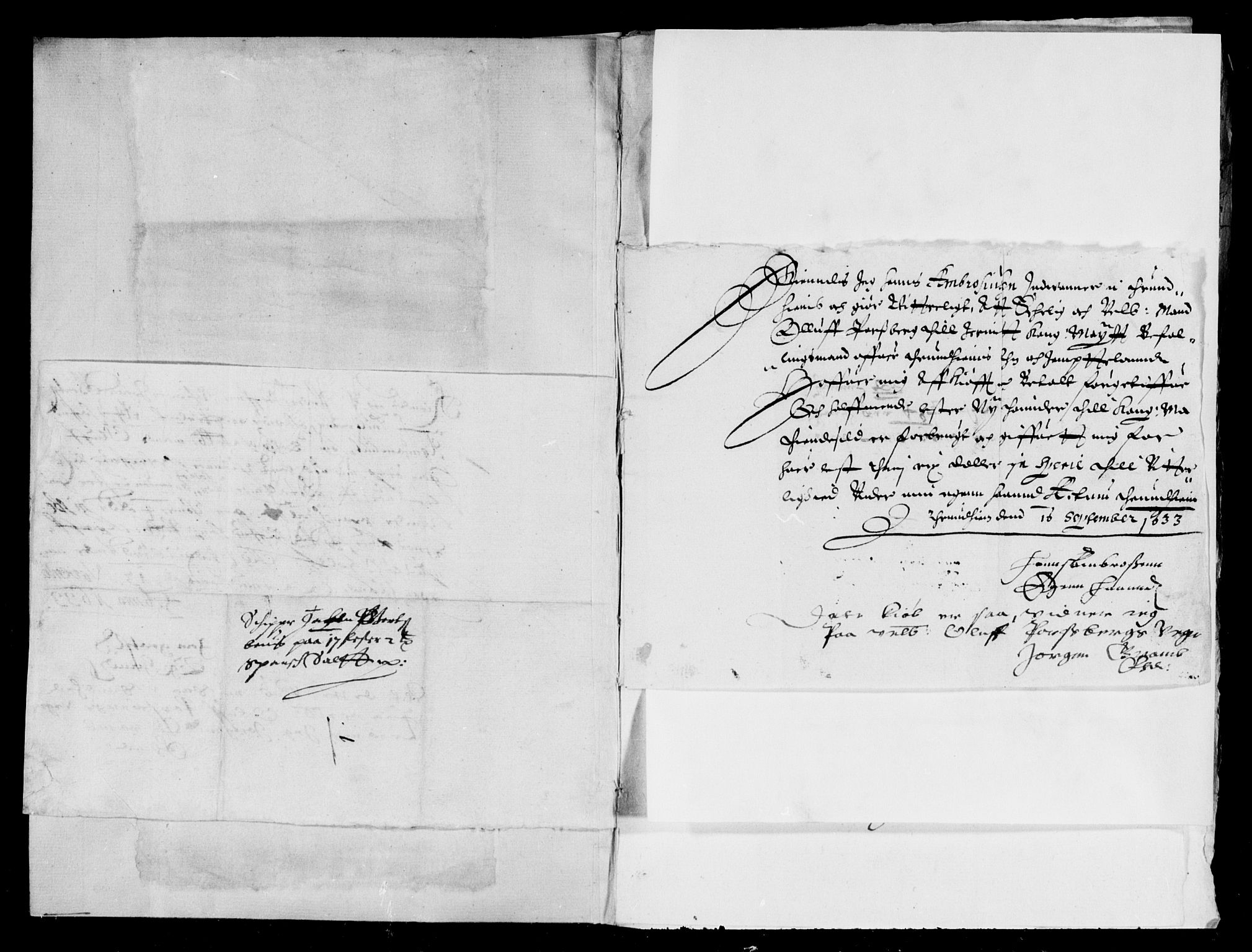 Rentekammeret inntil 1814, Reviderte regnskaper, Lensregnskaper, RA/EA-5023/R/Rb/Rbw/L0052: Trondheim len, 1633-1634