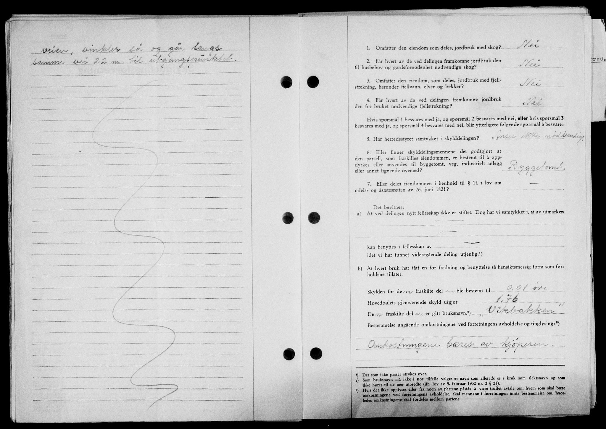 Lofoten sorenskriveri, SAT/A-0017/1/2/2C/L0024a: Pantebok nr. 24a, 1950-1950, Dagboknr: 3091/1950