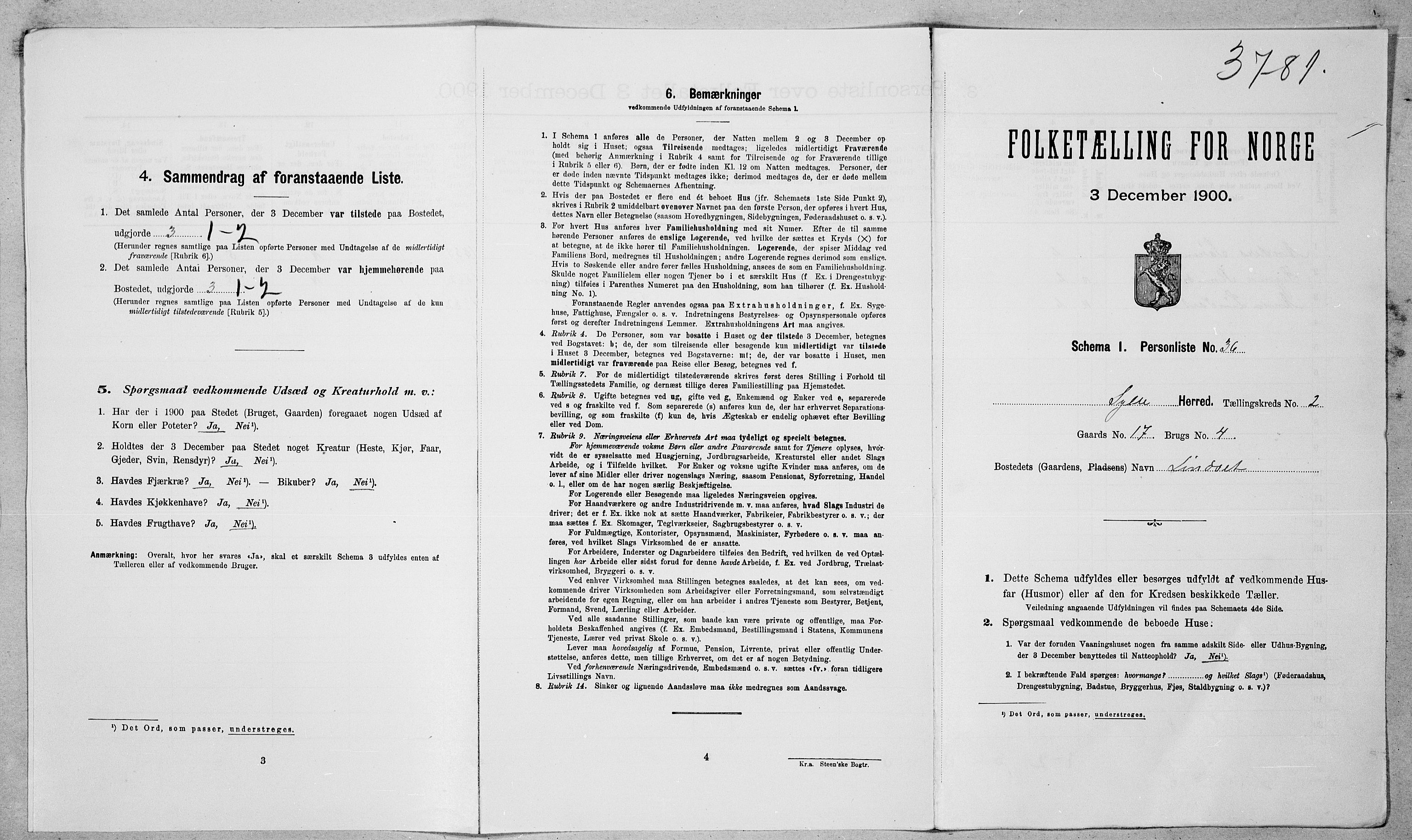 SAT, Folketelling 1900 for 1536 Sylte herred, 1900, s. 214
