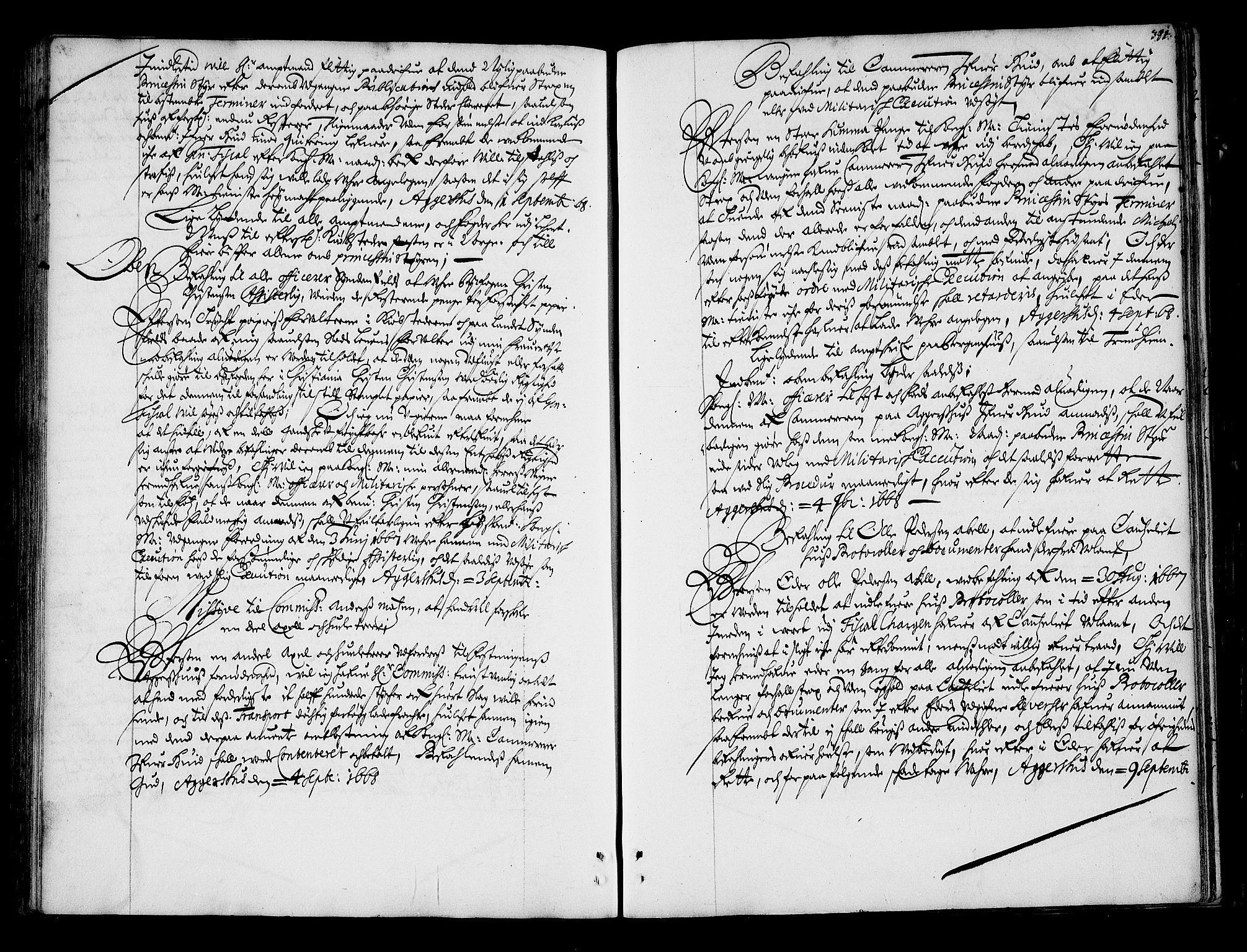 Stattholderembetet 1572-1771, AV/RA-EA-2870/Bb/L0003: Ordreprotokoll, 1662-1670, s. 380b-381a
