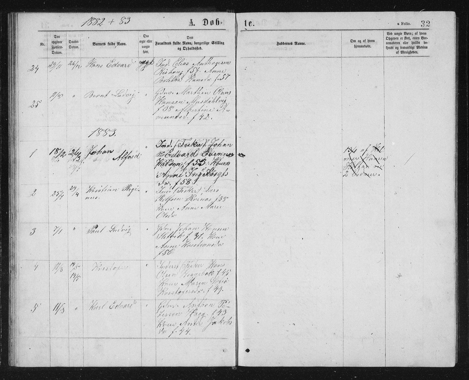 Ministerialprotokoller, klokkerbøker og fødselsregistre - Sør-Trøndelag, SAT/A-1456/662/L0756: Klokkerbok nr. 662C01, 1869-1891, s. 32