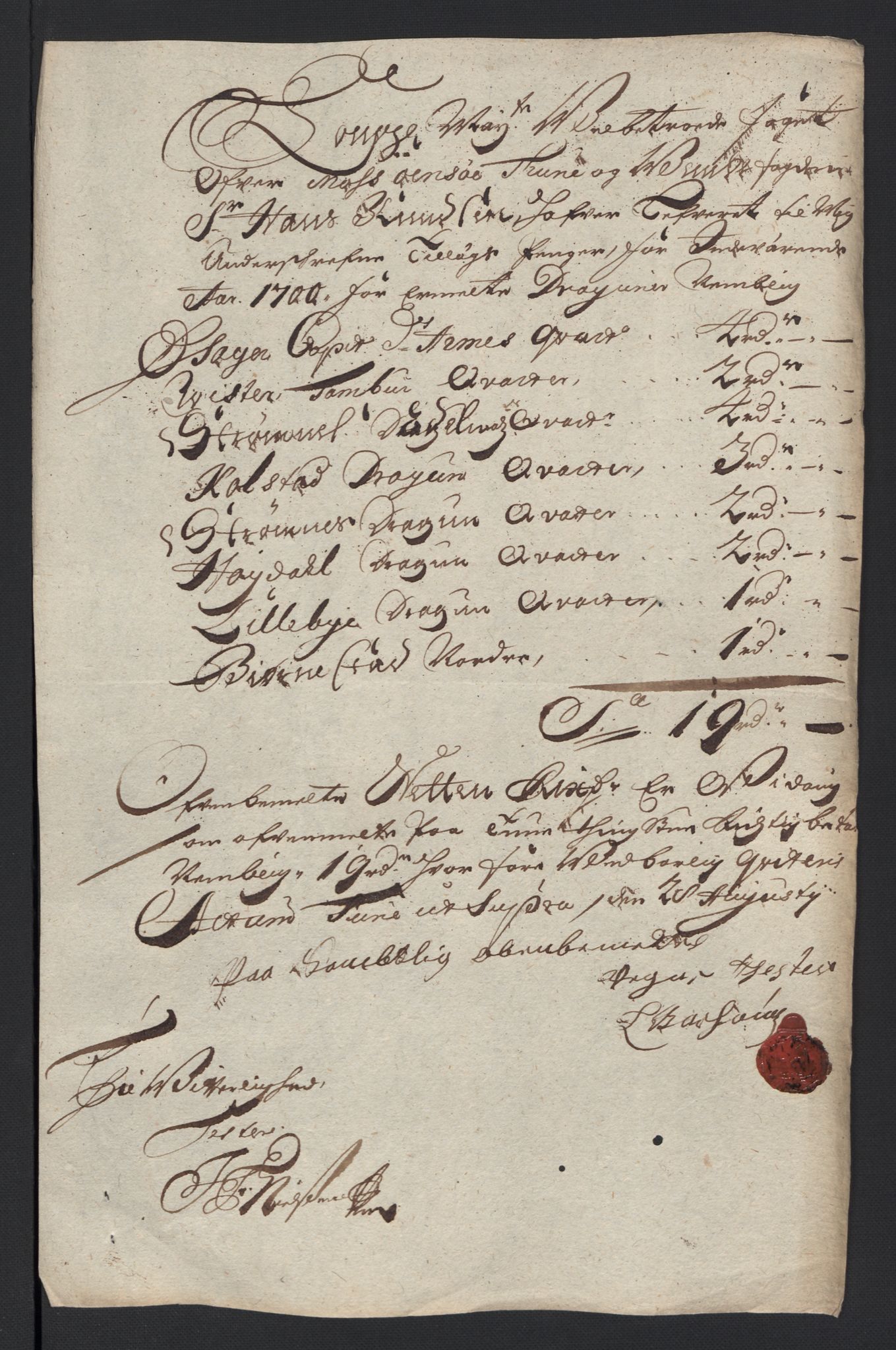 Rentekammeret inntil 1814, Reviderte regnskaper, Fogderegnskap, RA/EA-4092/R04/L0129: Fogderegnskap Moss, Onsøy, Tune, Veme og Åbygge, 1700, s. 410