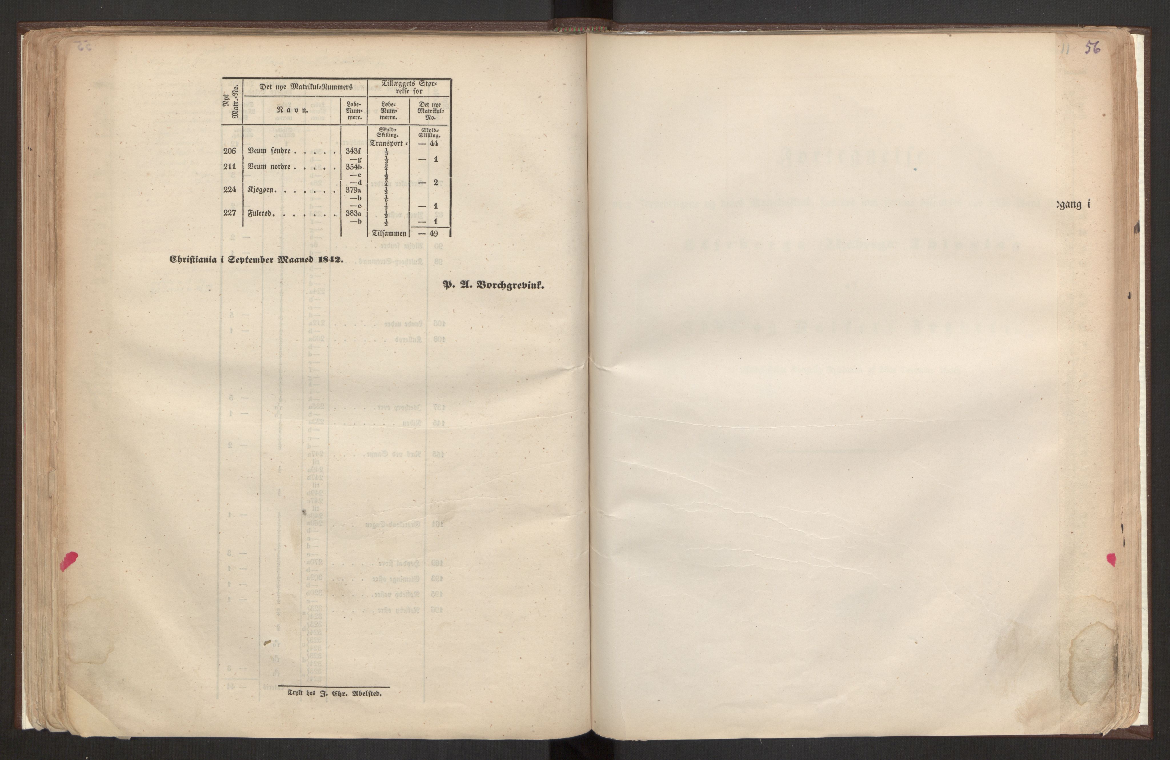 Rygh, RA/PA-0034/F/Fb/L0001: Matrikkelen for 1838 - Smaalenes amt (Østfold fylke), 1838, s. 56a