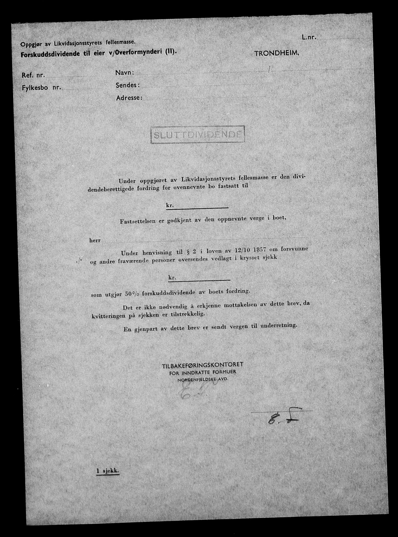 Justisdepartementet, Tilbakeføringskontoret for inndratte formuer, AV/RA-S-1564/H/Hc/Hcb/L0913: --, 1945-1947, s. 488