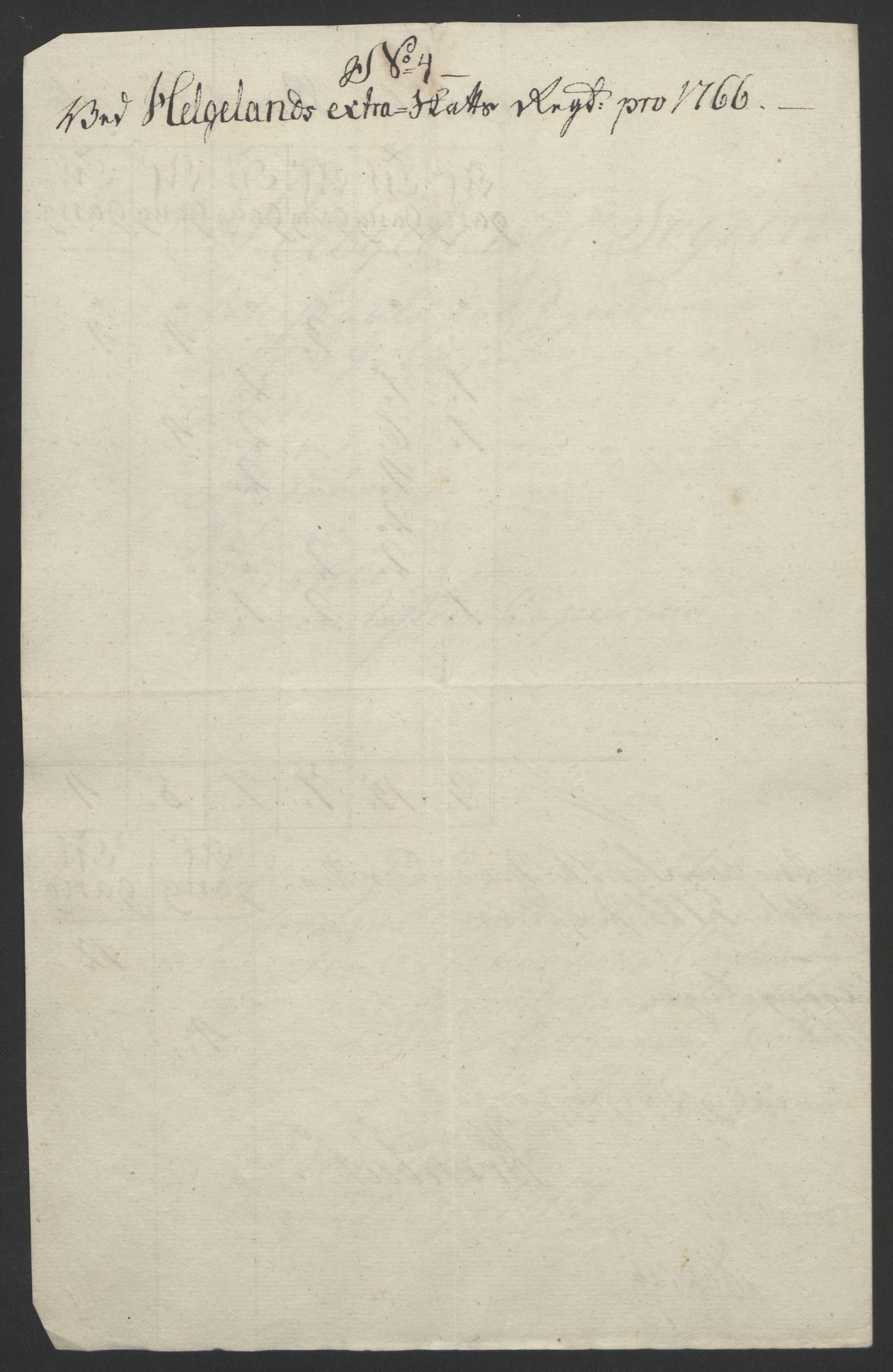 Rentekammeret inntil 1814, Reviderte regnskaper, Fogderegnskap, AV/RA-EA-4092/R65/L4573: Ekstraskatten Helgeland, 1762-1772, s. 141