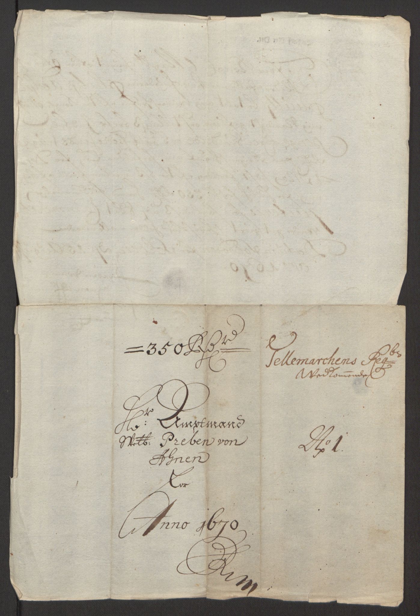 Rentekammeret inntil 1814, Reviderte regnskaper, Fogderegnskap, RA/EA-4092/R35/L2059: Fogderegnskap Øvre og Nedre Telemark, 1668-1670, s. 250