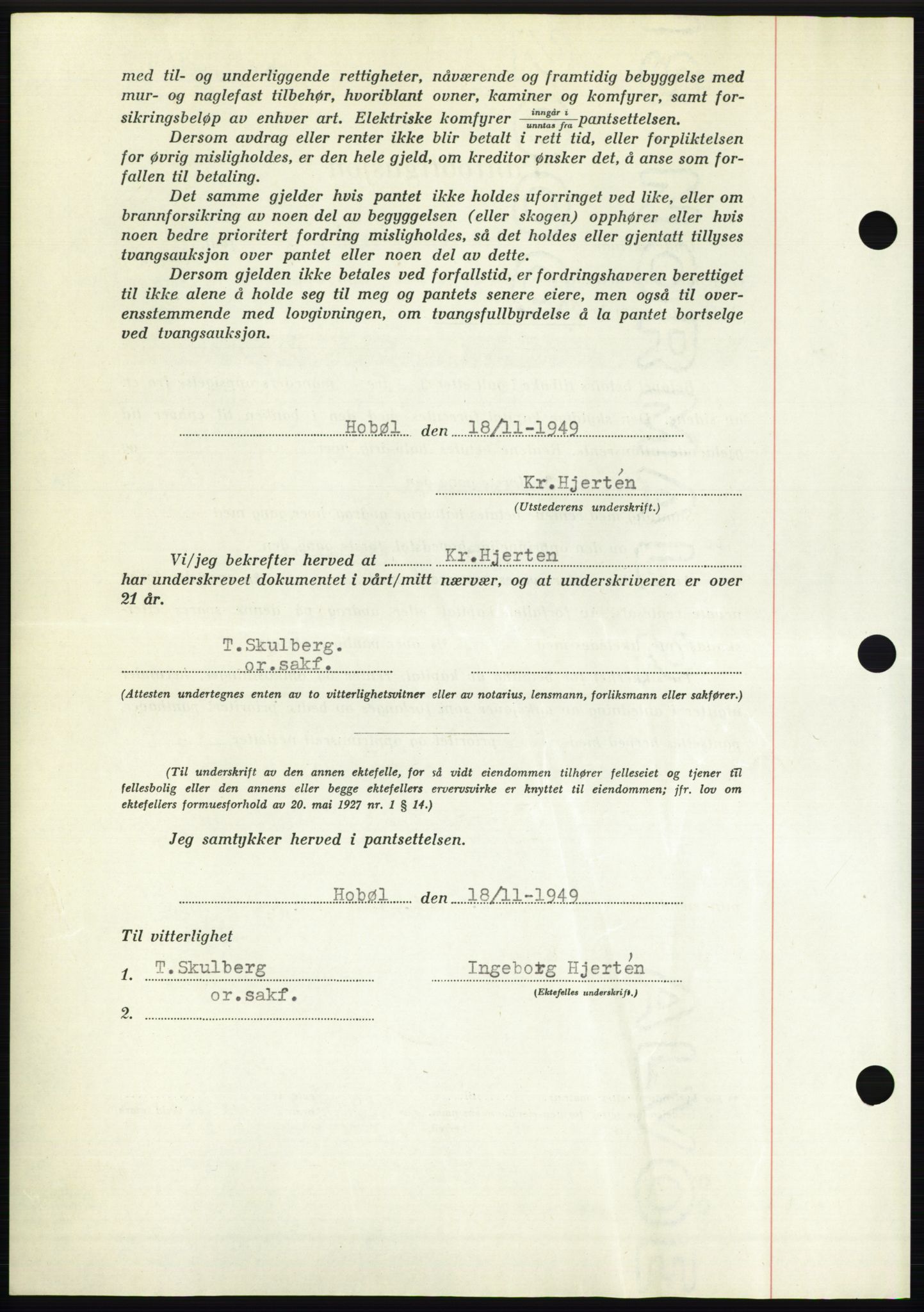 Moss sorenskriveri, SAO/A-10168: Pantebok nr. B23, 1949-1950, Dagboknr: 3568/1949