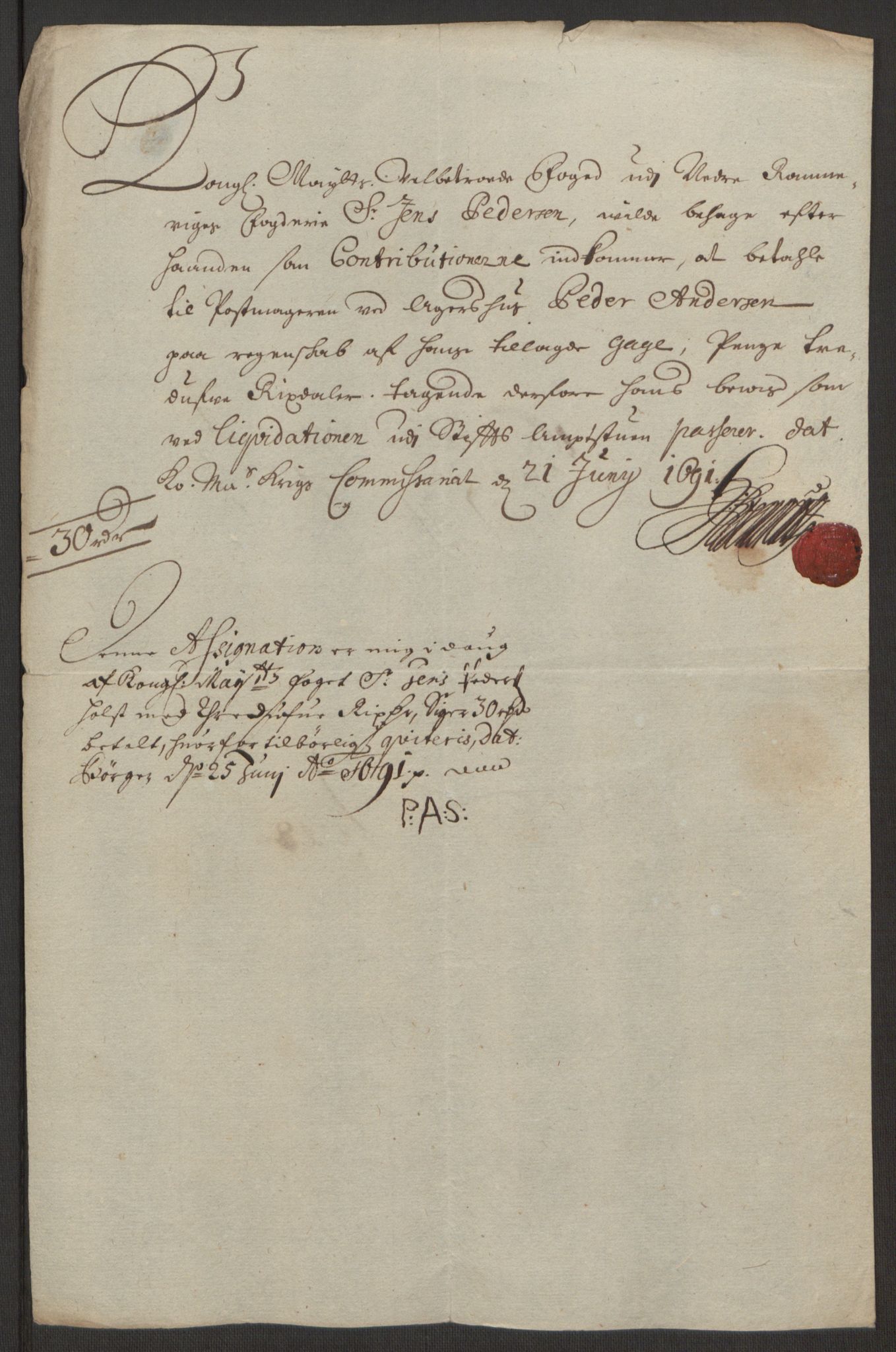 Rentekammeret inntil 1814, Reviderte regnskaper, Fogderegnskap, AV/RA-EA-4092/R11/L0575: Fogderegnskap Nedre Romerike, 1691, s. 212