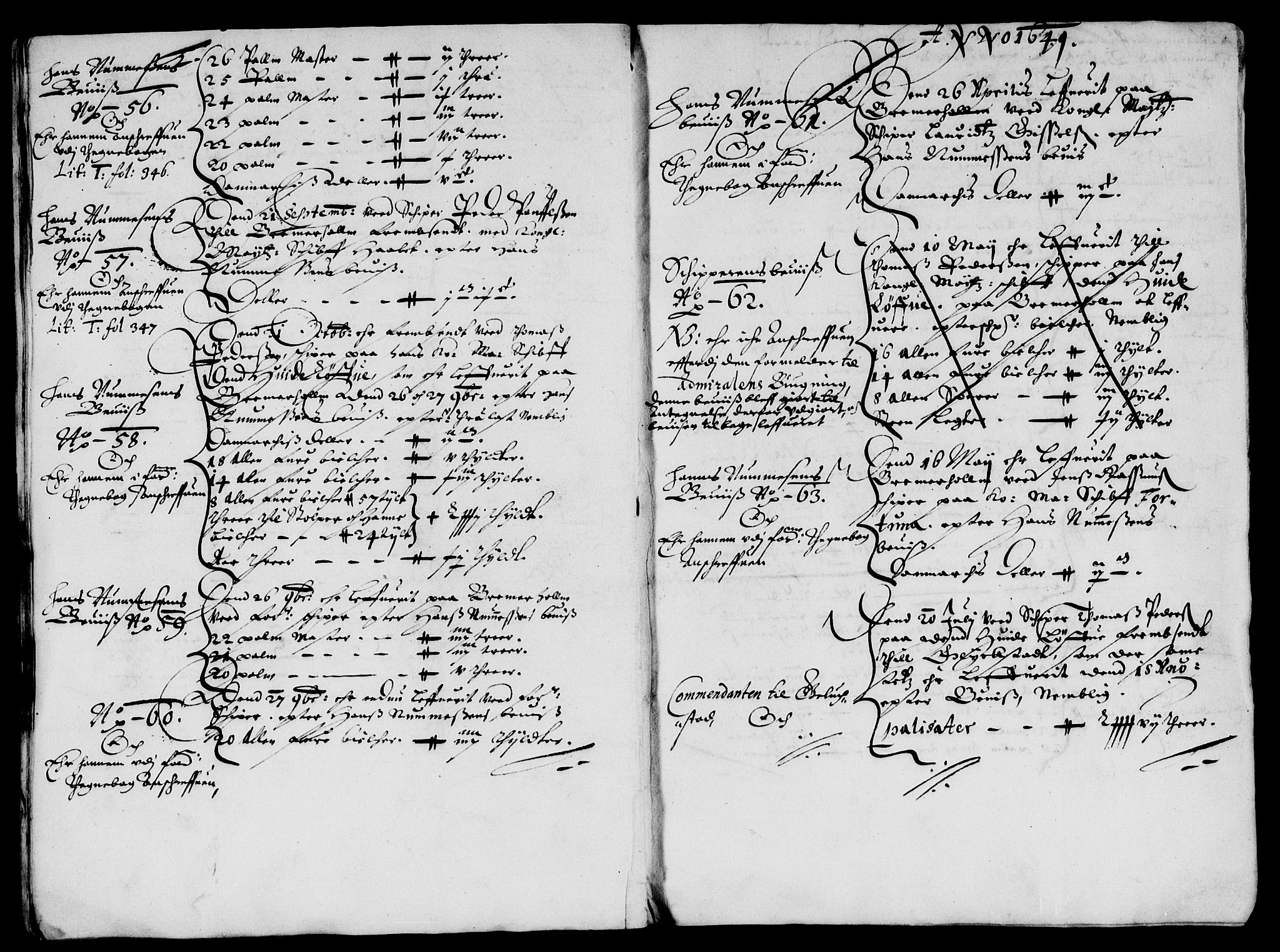 Rentekammeret inntil 1814, Reviderte regnskaper, Lensregnskaper, AV/RA-EA-5023/R/Rb/Rba/L0197: Akershus len, 1648-1650