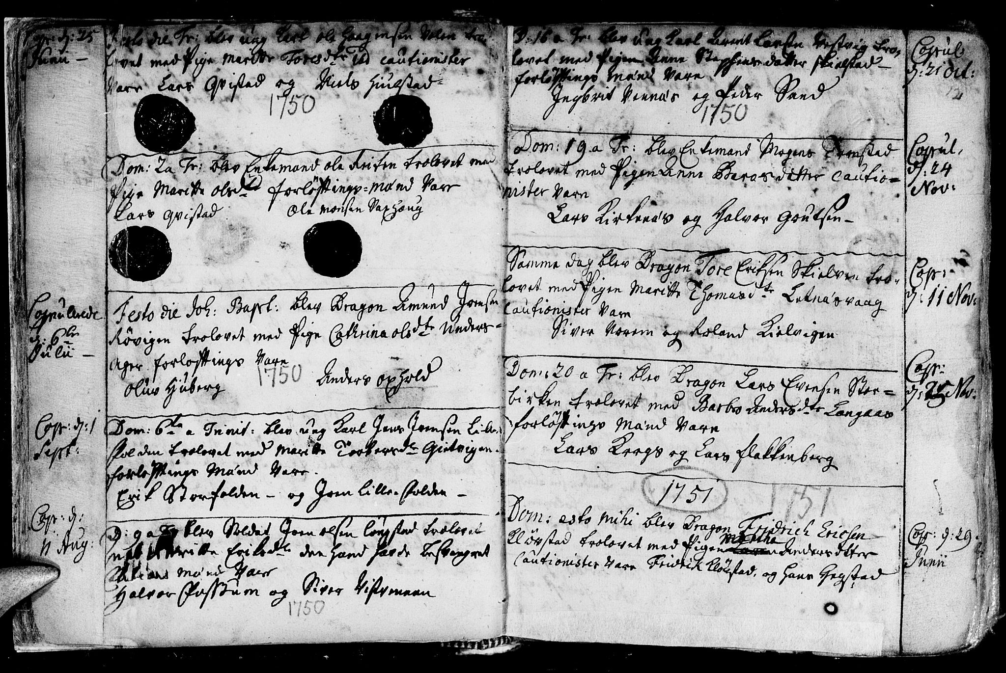 Ministerialprotokoller, klokkerbøker og fødselsregistre - Nord-Trøndelag, AV/SAT-A-1458/730/L0272: Ministerialbok nr. 730A01, 1733-1764, s. 12