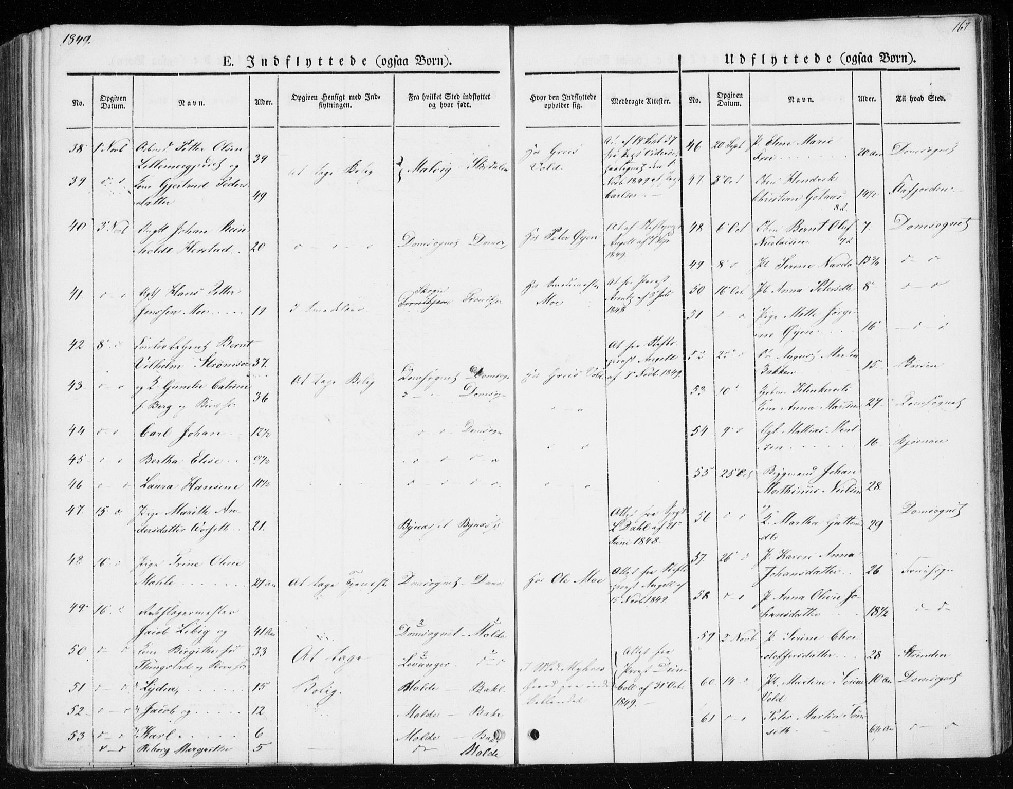 Ministerialprotokoller, klokkerbøker og fødselsregistre - Sør-Trøndelag, SAT/A-1456/604/L0183: Ministerialbok nr. 604A04, 1841-1850, s. 167