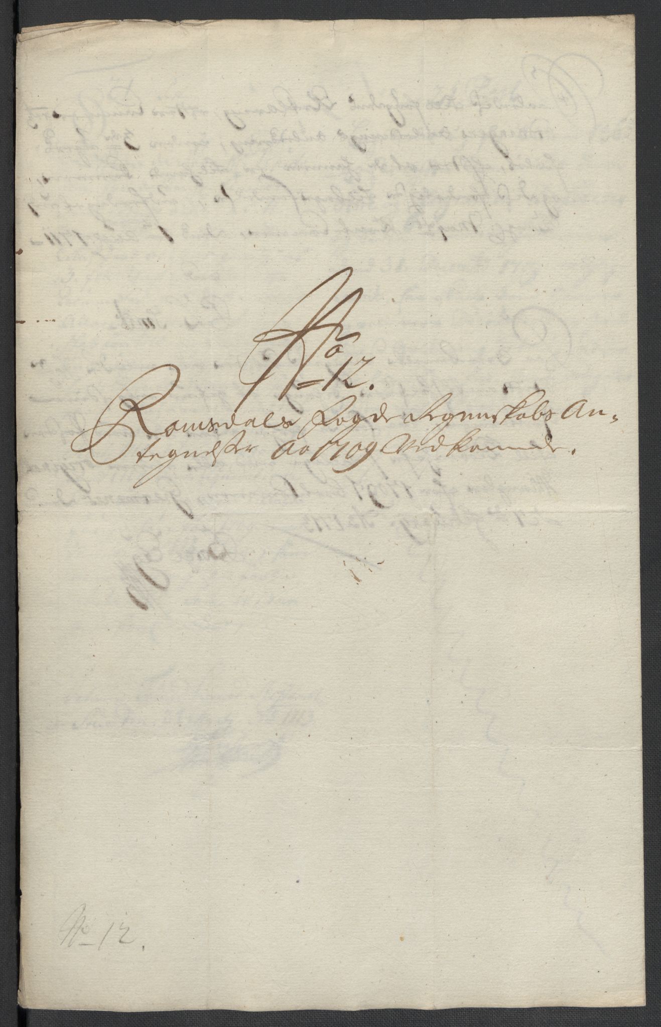 Rentekammeret inntil 1814, Reviderte regnskaper, Fogderegnskap, AV/RA-EA-4092/R55/L3659: Fogderegnskap Romsdal, 1709-1710, s. 237