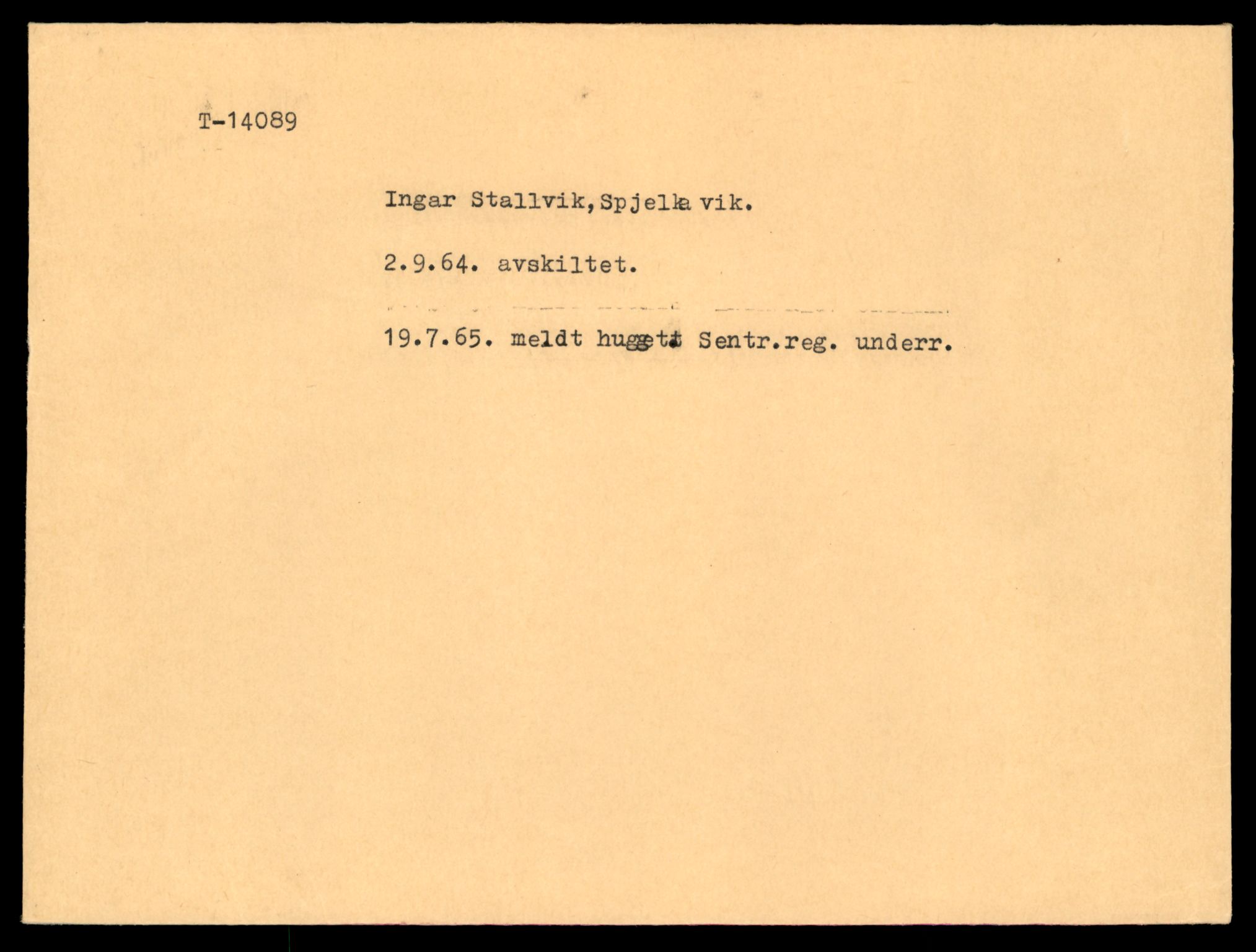 Møre og Romsdal vegkontor - Ålesund trafikkstasjon, AV/SAT-A-4099/F/Fe/L0043: Registreringskort for kjøretøy T 14080 - T 14204, 1927-1998, s. 237