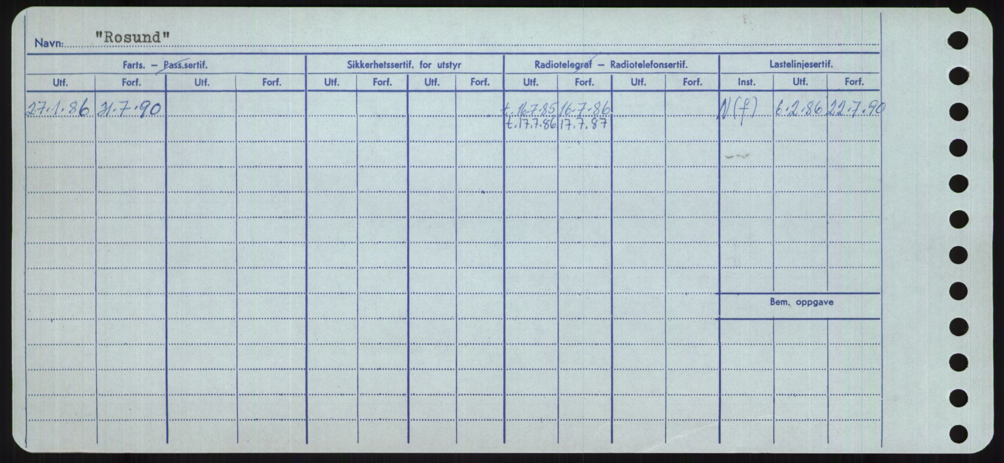 Sjøfartsdirektoratet med forløpere, Skipsmålingen, RA/S-1627/H/Ha/L0004/0002: Fartøy, Mas-R / Fartøy, Odin-R, s. 858