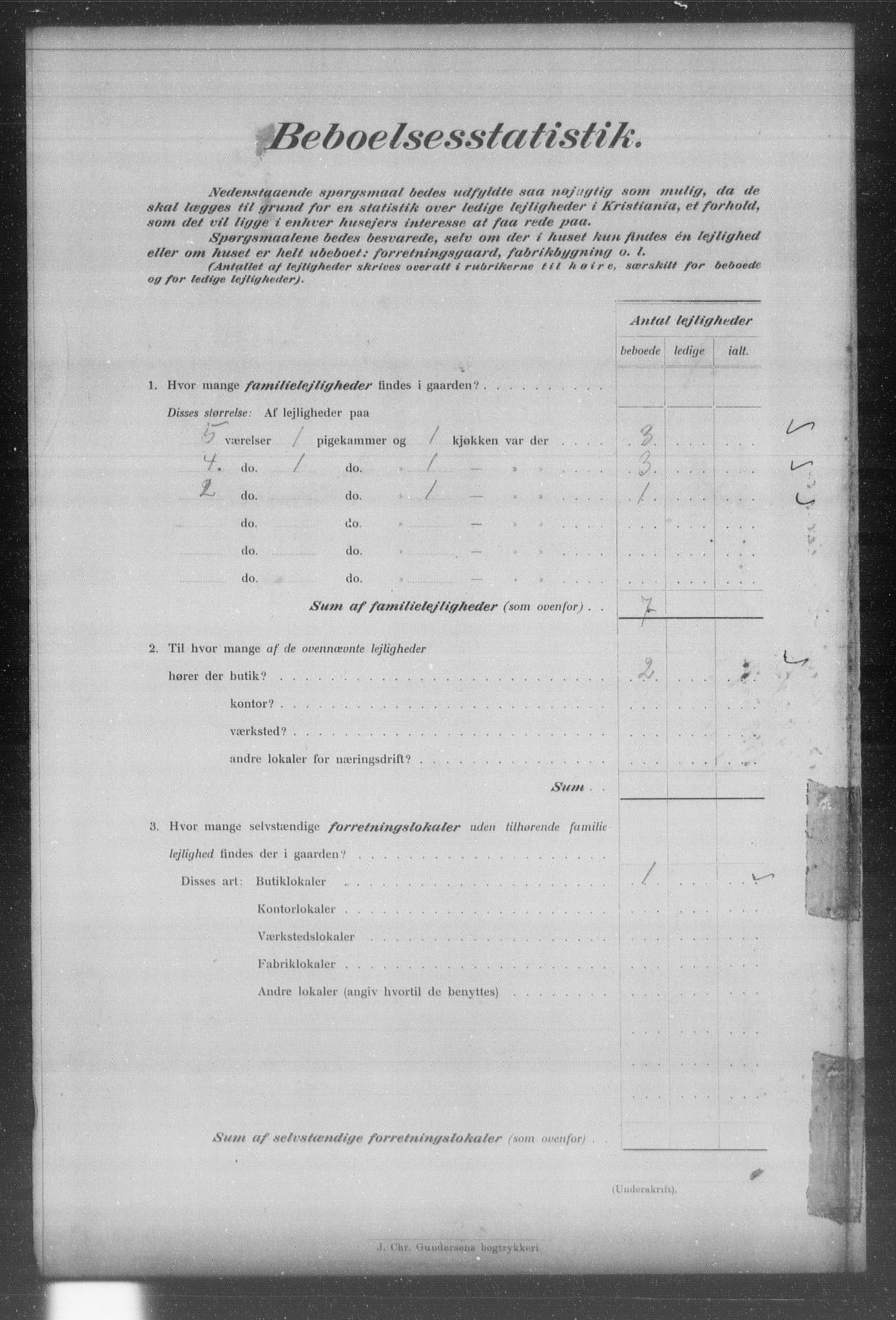 OBA, Kommunal folketelling 31.12.1903 for Kristiania kjøpstad, 1903, s. 21837