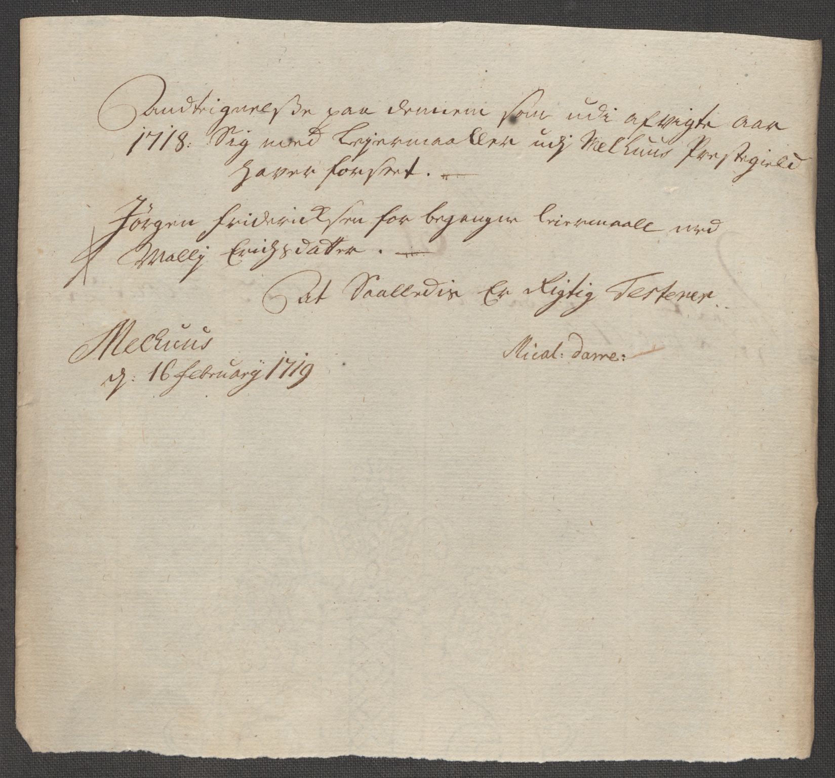 Rentekammeret inntil 1814, Reviderte regnskaper, Fogderegnskap, RA/EA-4092/R60/L3972: Fogderegnskap Orkdal og Gauldal, 1718, s. 127