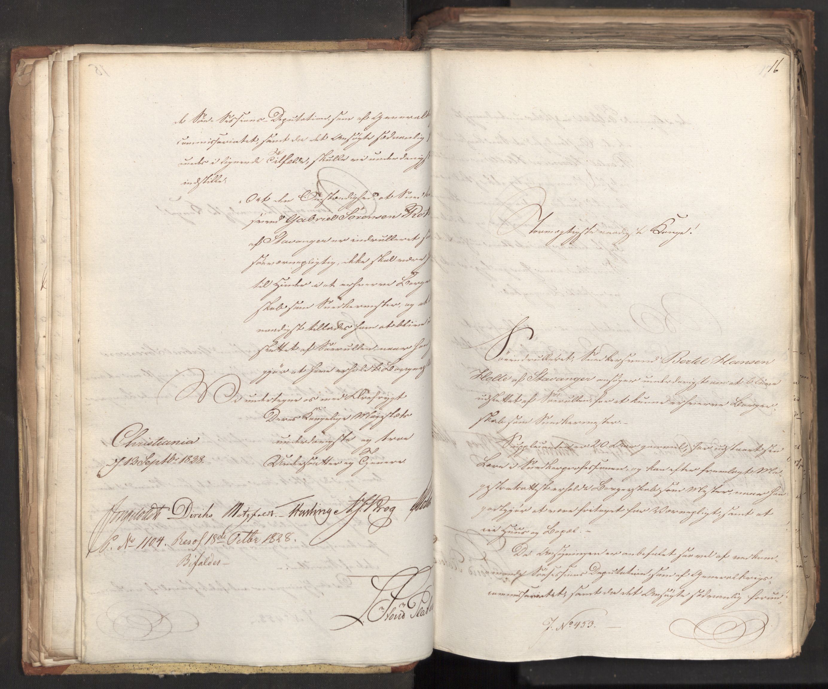 Statsrådsavdelingen i Stockholm, AV/RA-S-1003/D/Da/L0056: Regjeringsinnstillinger nr. 436-650, 1828, s. 58