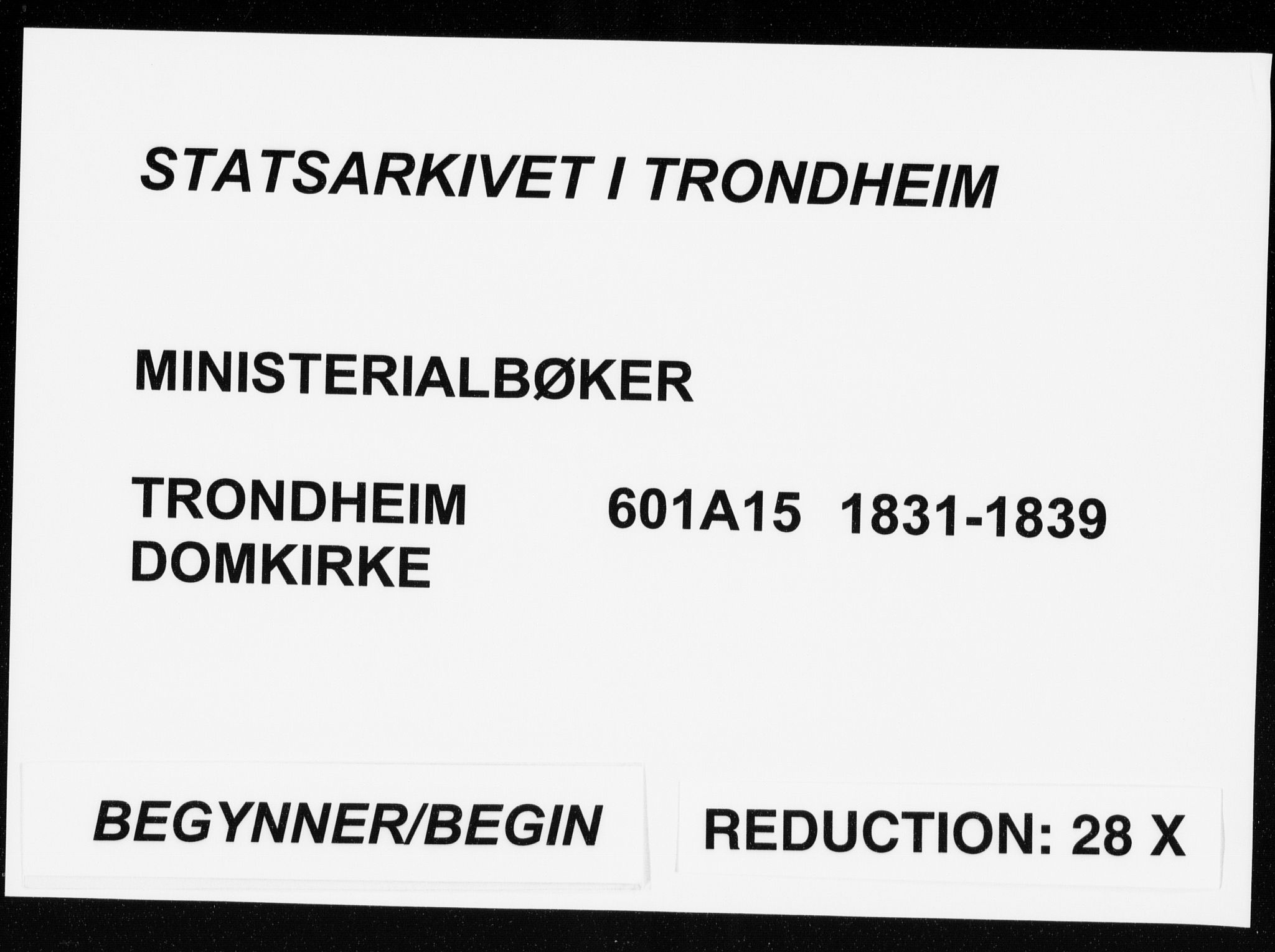 Ministerialprotokoller, klokkerbøker og fødselsregistre - Sør-Trøndelag, SAT/A-1456/601/L0047: Ministerialbok nr. 601A15, 1831-1839