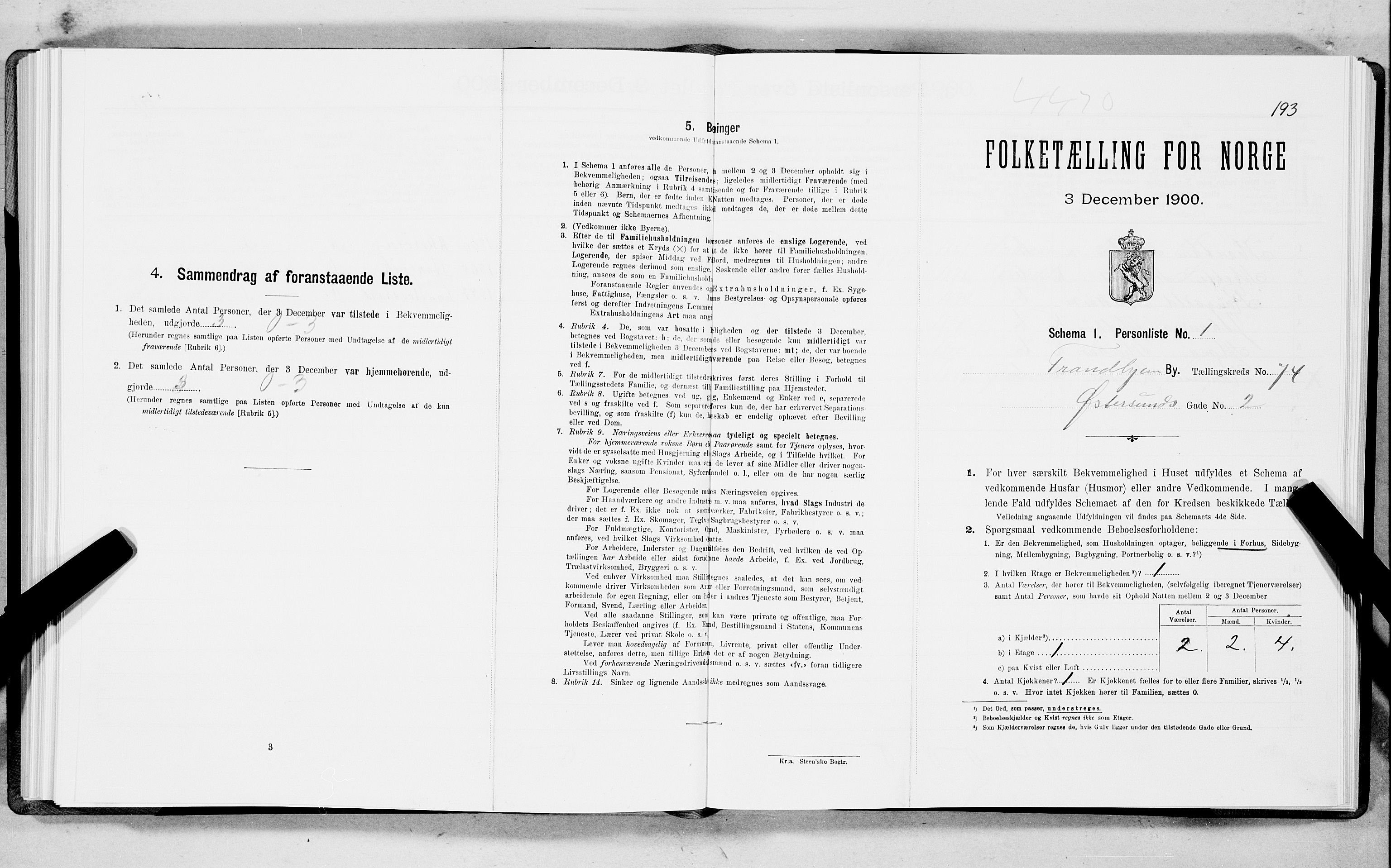 SAT, Folketelling 1900 for 1601 Trondheim kjøpstad, 1900, s. 14623