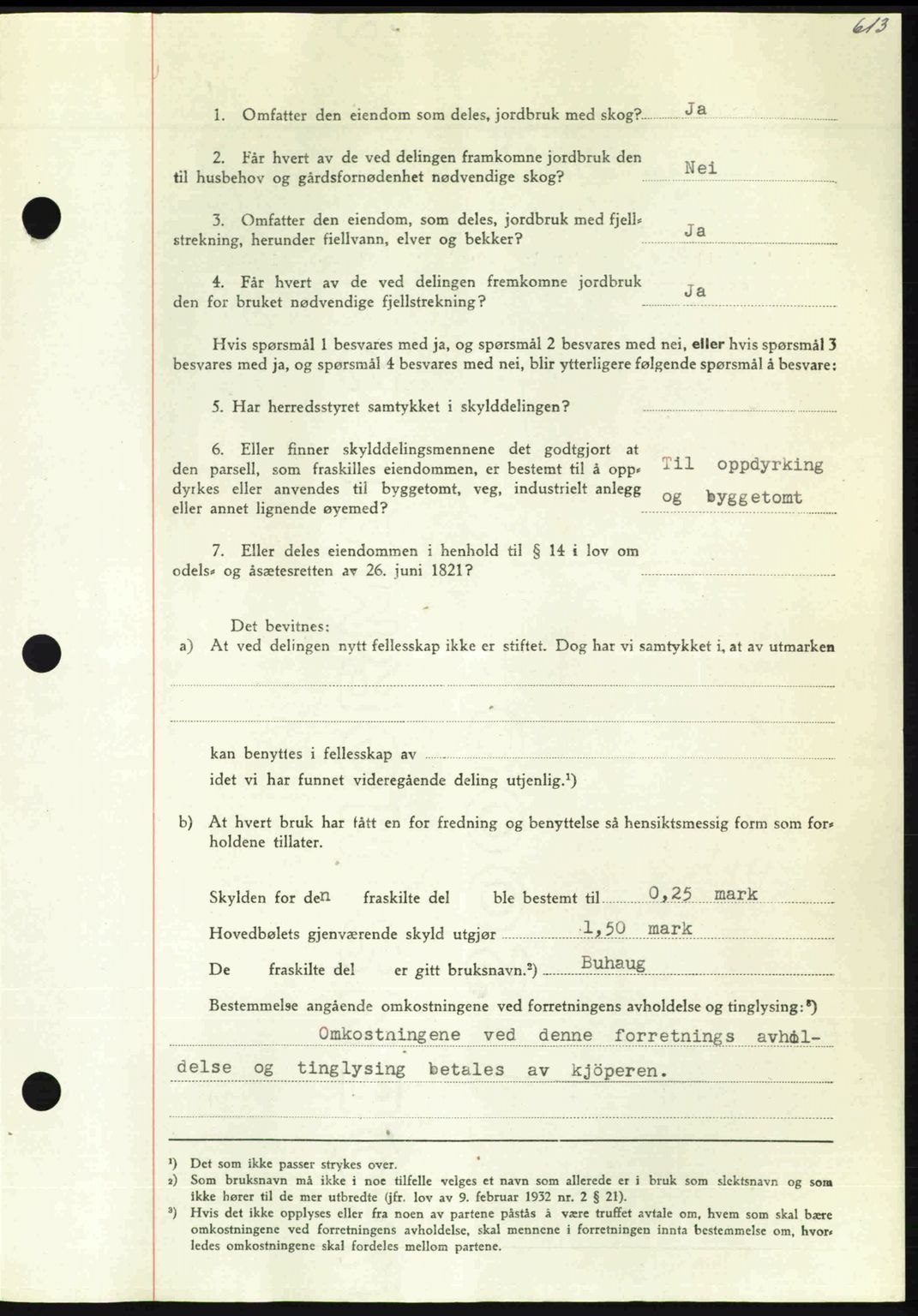 Nordmøre sorenskriveri, AV/SAT-A-4132/1/2/2Ca: Pantebok nr. A116, 1950-1950, Dagboknr: 3321/1950