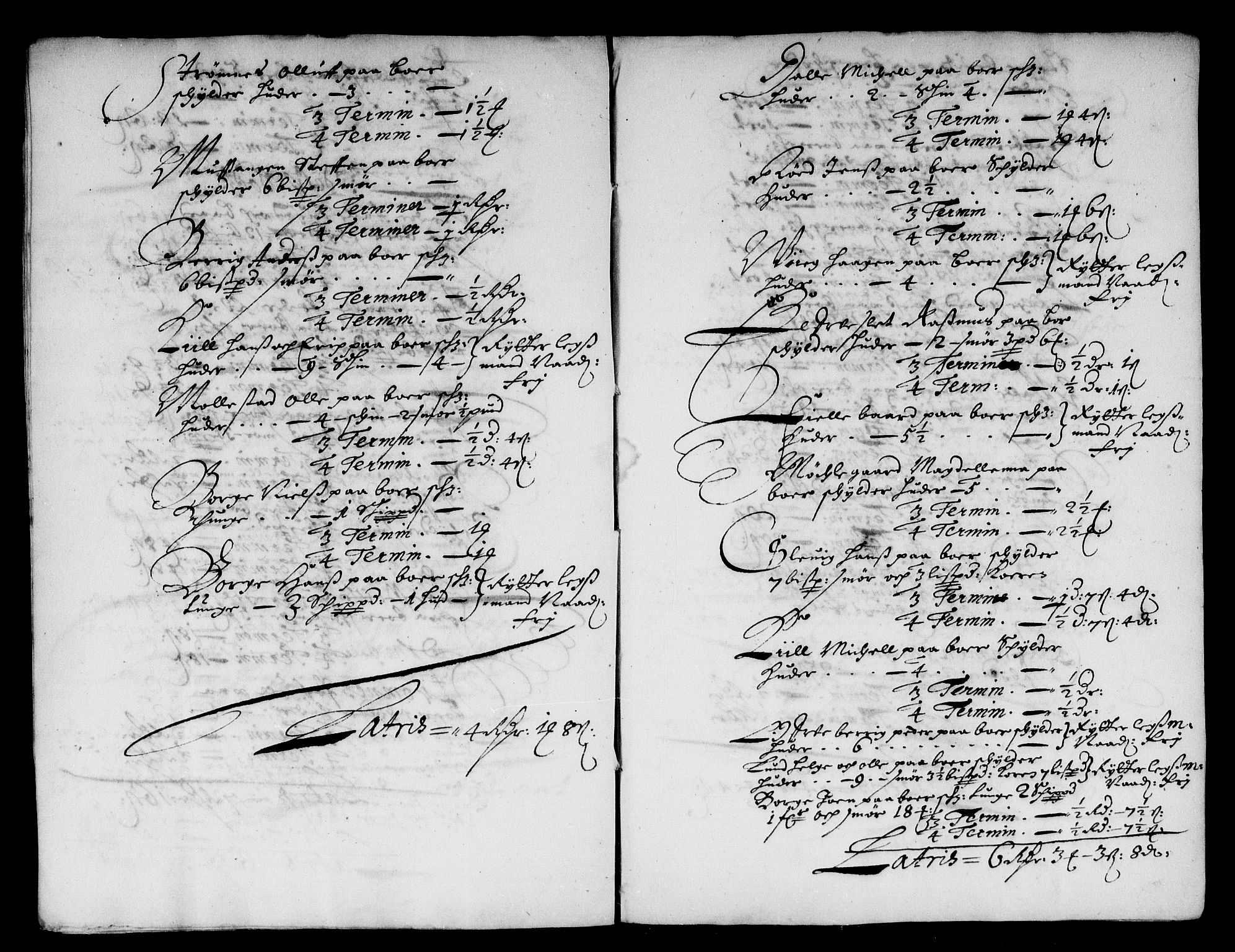 Rentekammeret inntil 1814, Reviderte regnskaper, Stiftamtstueregnskaper, Landkommissariatet på Akershus og Akershus stiftamt, AV/RA-EA-5869/R/Rb/L0066: Akershus stiftamt, 1668-1669