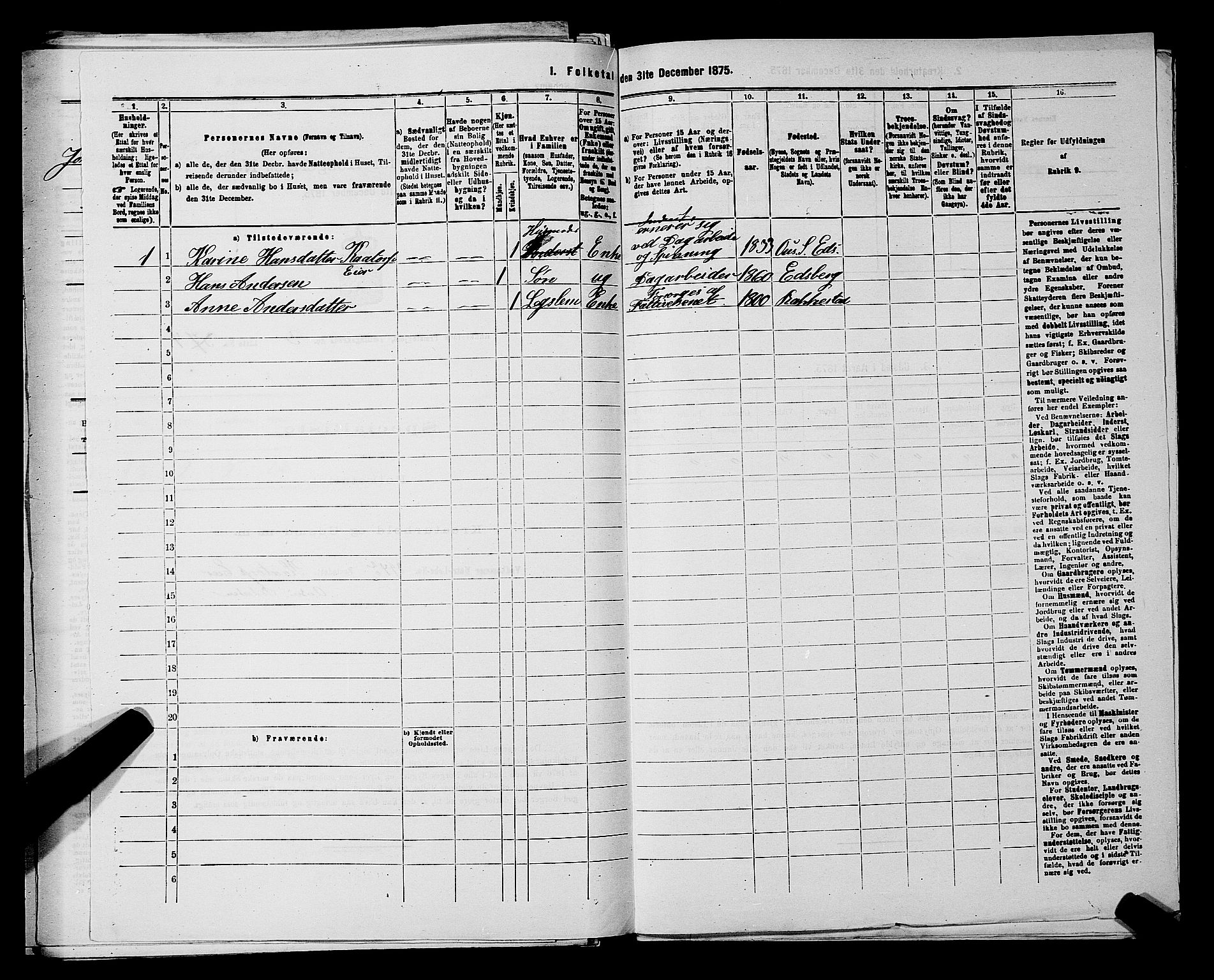 RA, Folketelling 1875 for 0128P Rakkestad prestegjeld, 1875, s. 548