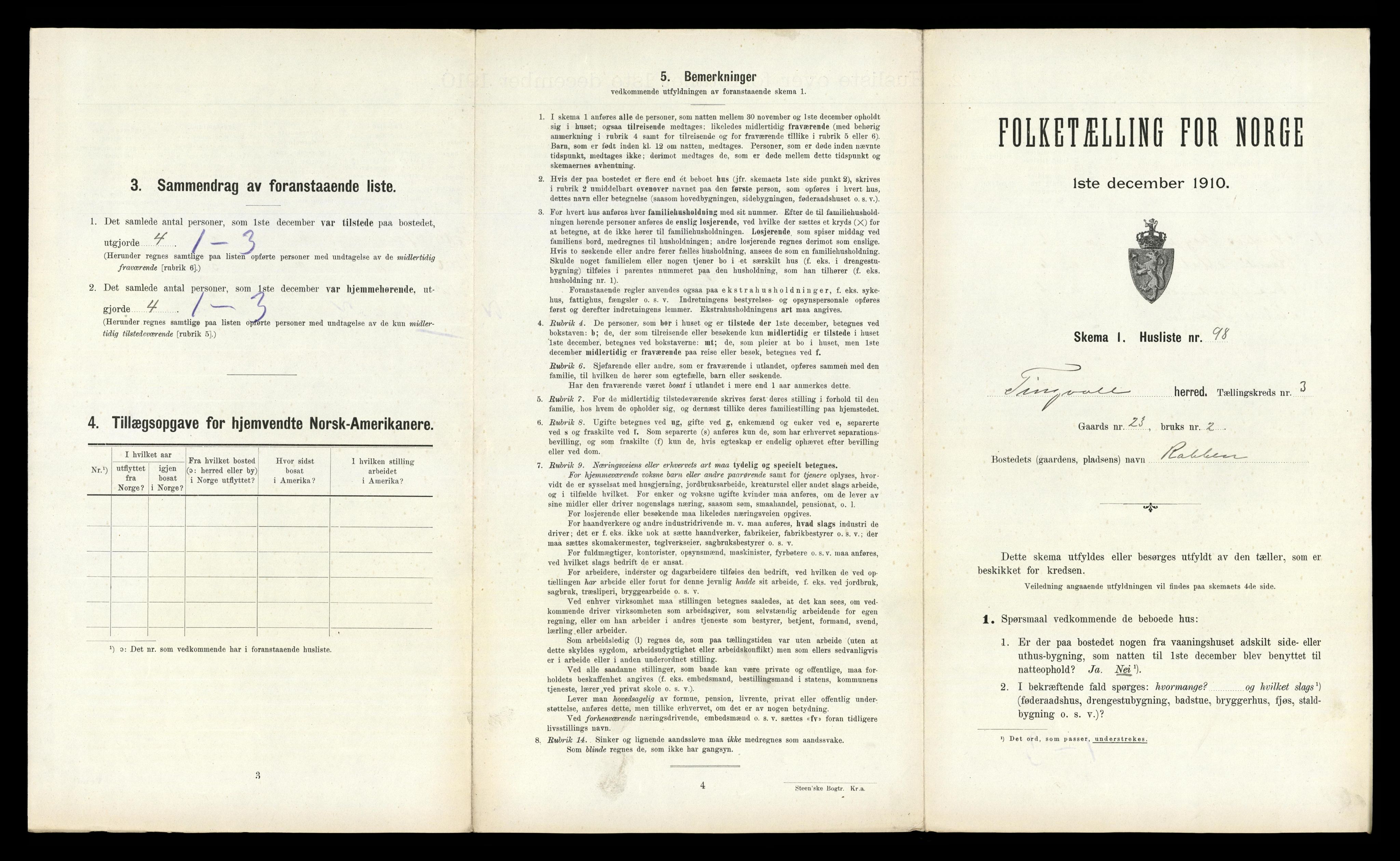 RA, Folketelling 1910 for 1560 Tingvoll herred, 1910, s. 387