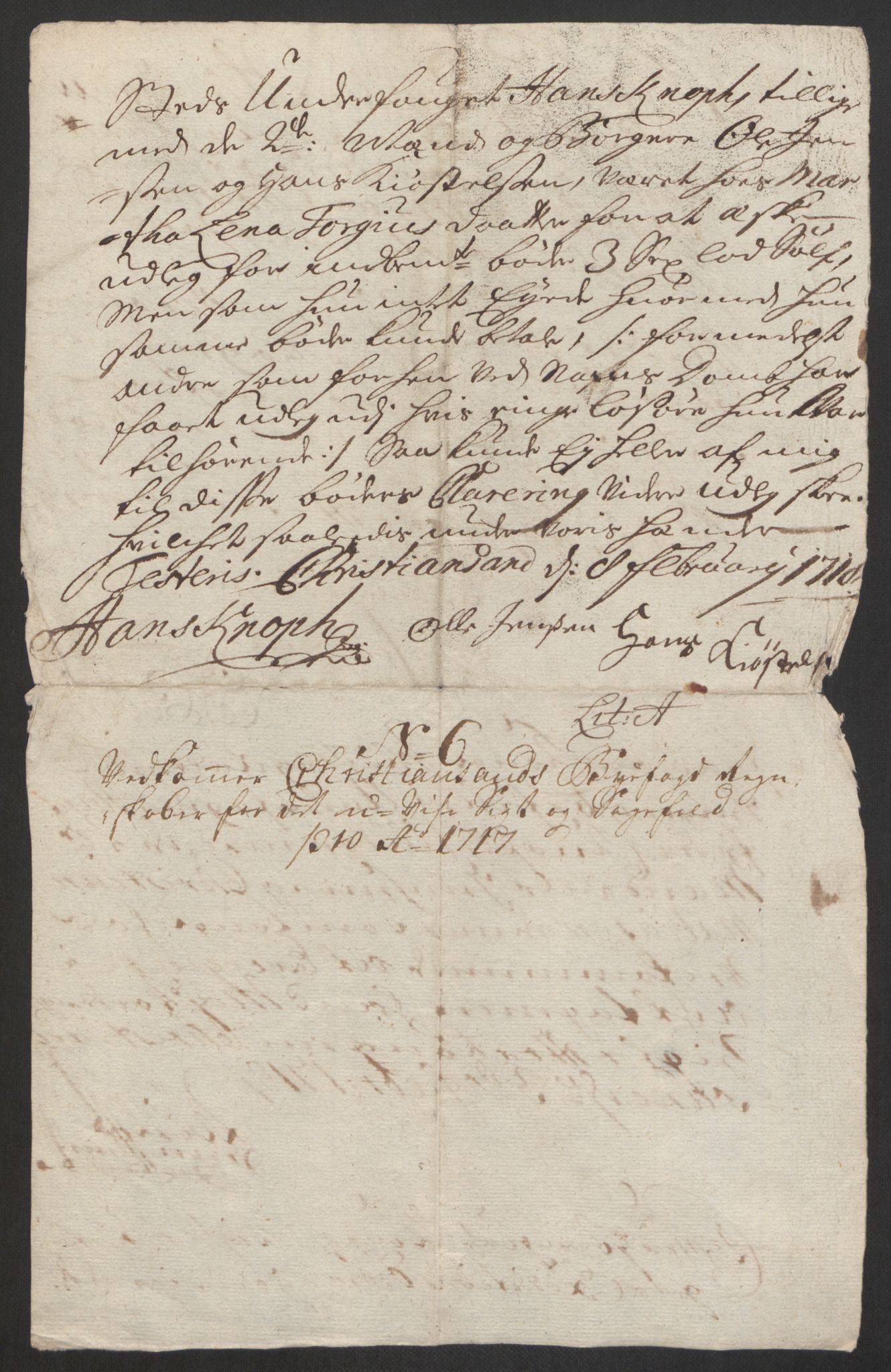 Rentekammeret inntil 1814, Reviderte regnskaper, Byregnskaper, RA/EA-4066/R/Rm/L0285: [M18] Sikt og sakefall, 1681-1718, s. 559